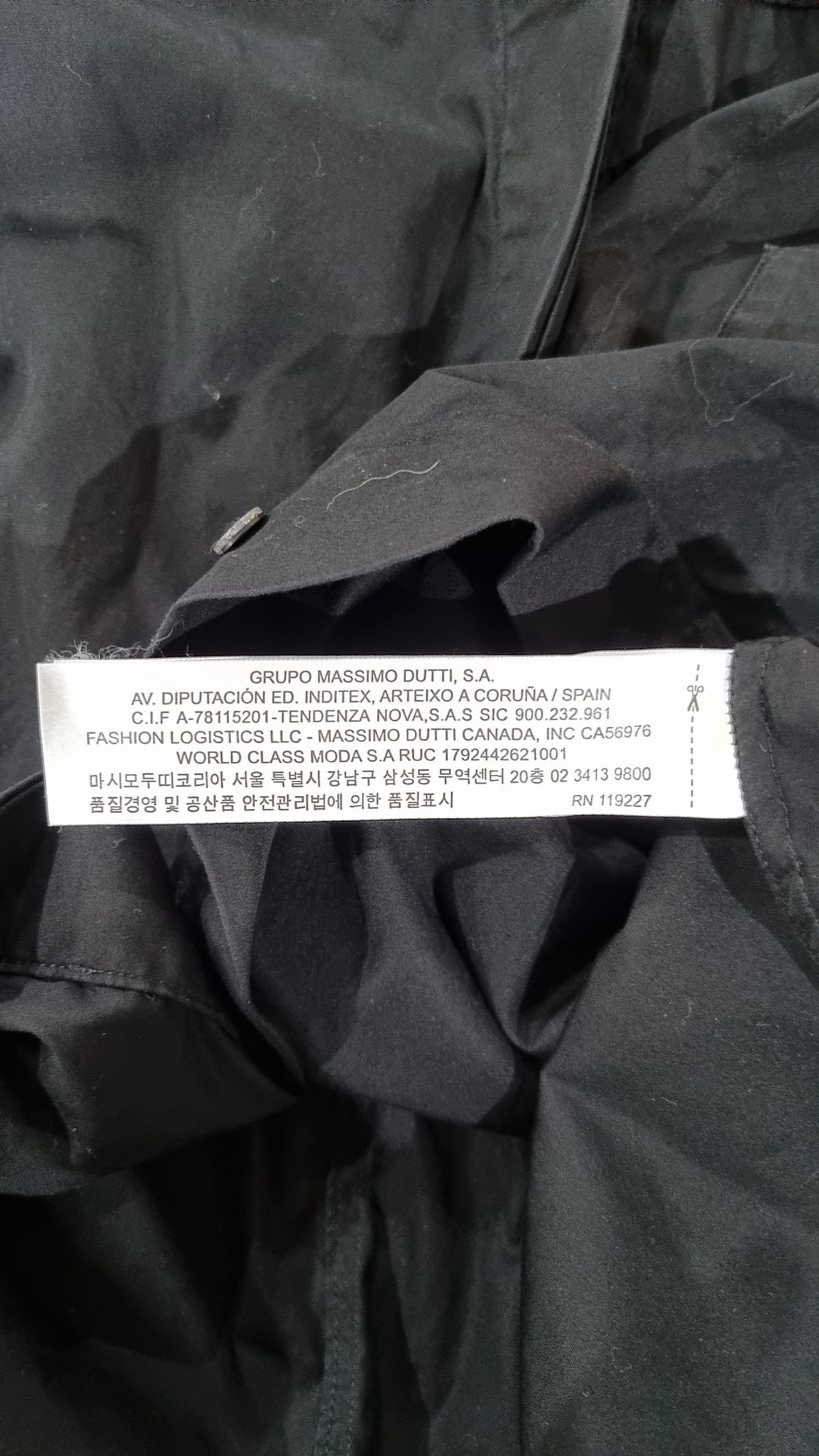 마시모두띠(Massimo dutti) 캐주얼 셔츠 165/84A