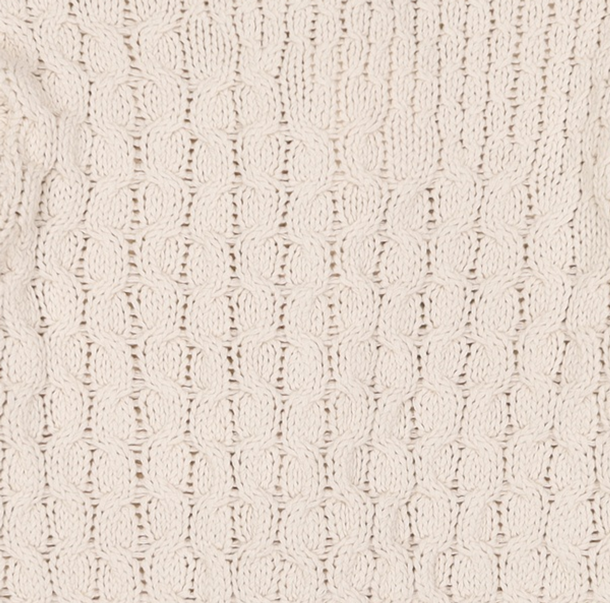 다이애그널(DIAGONAL) CABLE OVER CARDIGAN (ivory) XL