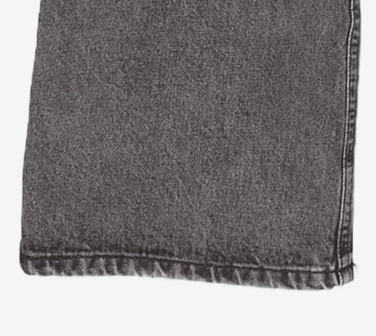 르(LE) boots cut black denim pants (black) M