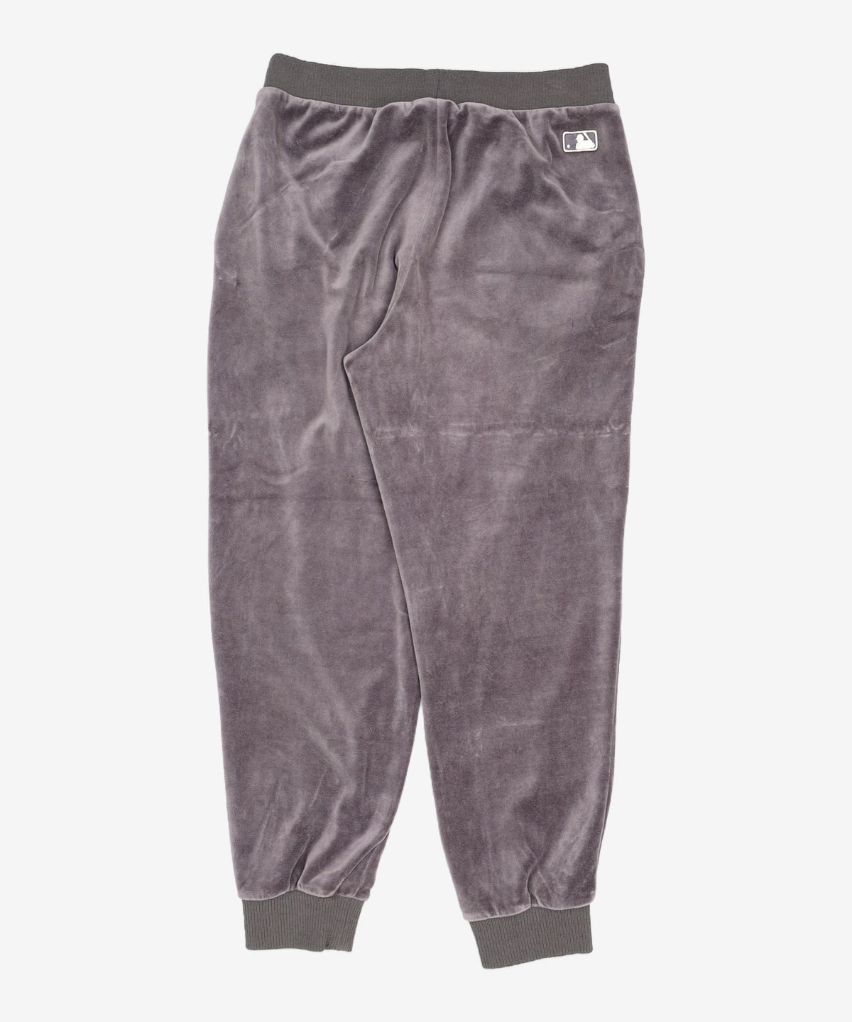엠엘비(MLB) 베이직 스몰로고 벨벳 조거팬츠 LA (Charcoal Grey) S