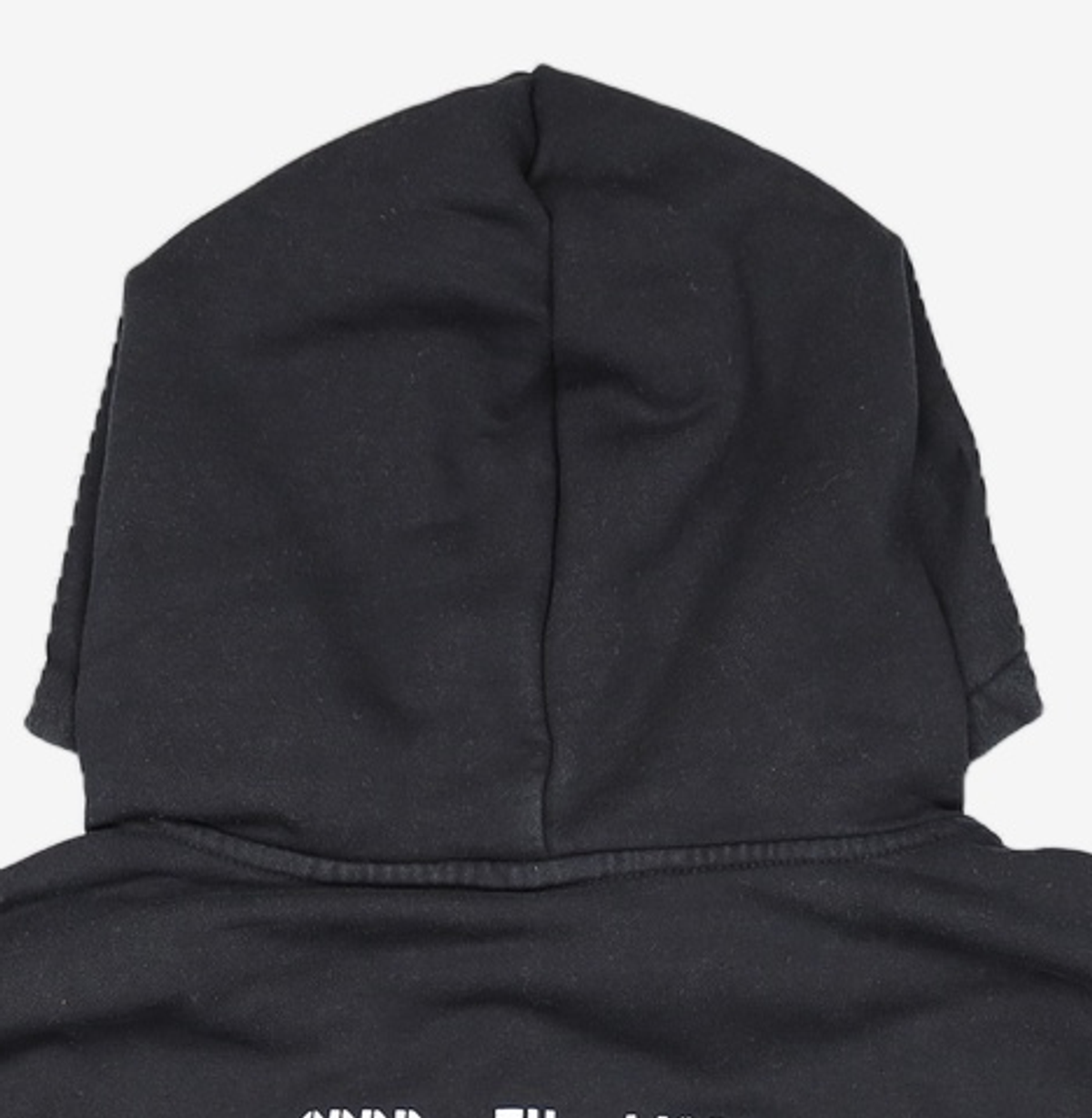 브라운브레스(BROWNBREATH) SIGNAL TAG HOODIE - BLACK XL