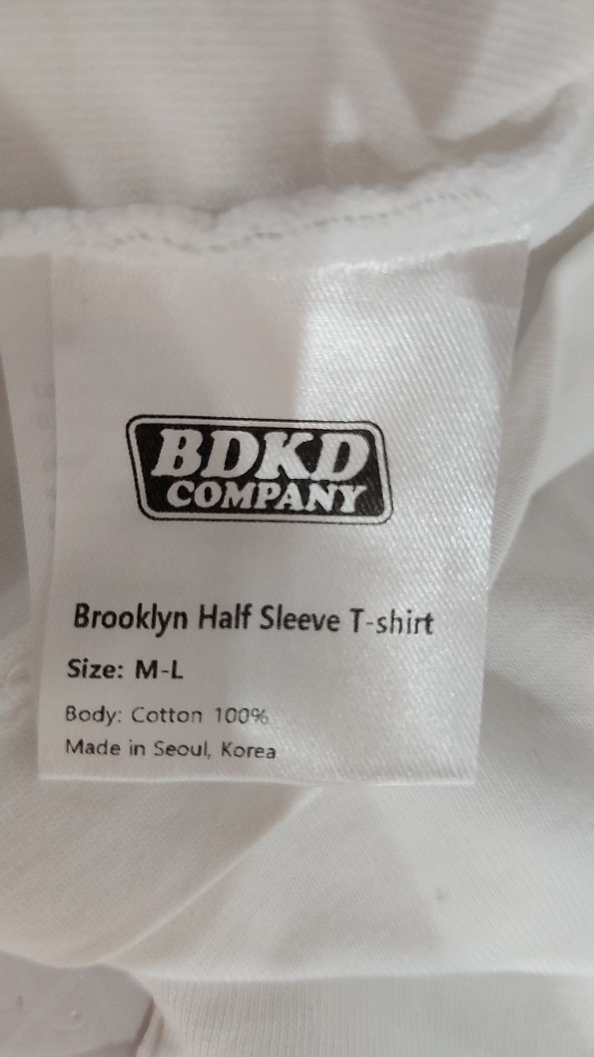 비얼디드키드(BEARDED KID) 반소매 티셔츠 2XL