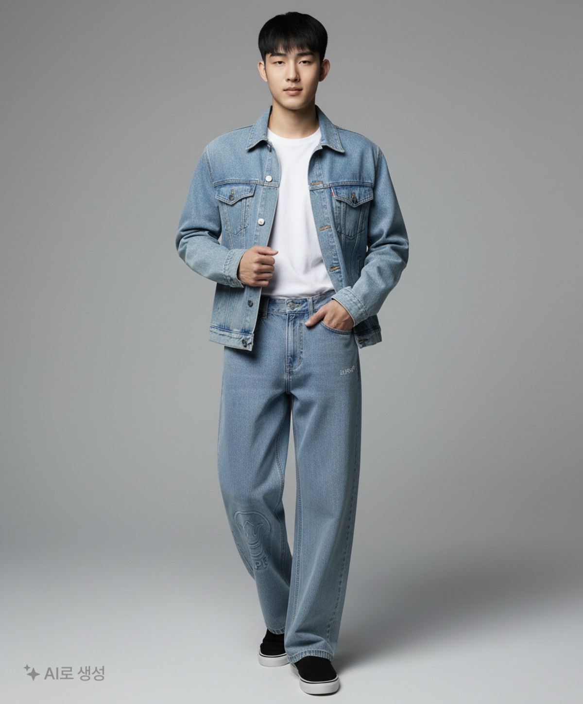 수프라(SUPRA) 청/데님 팬츠 M