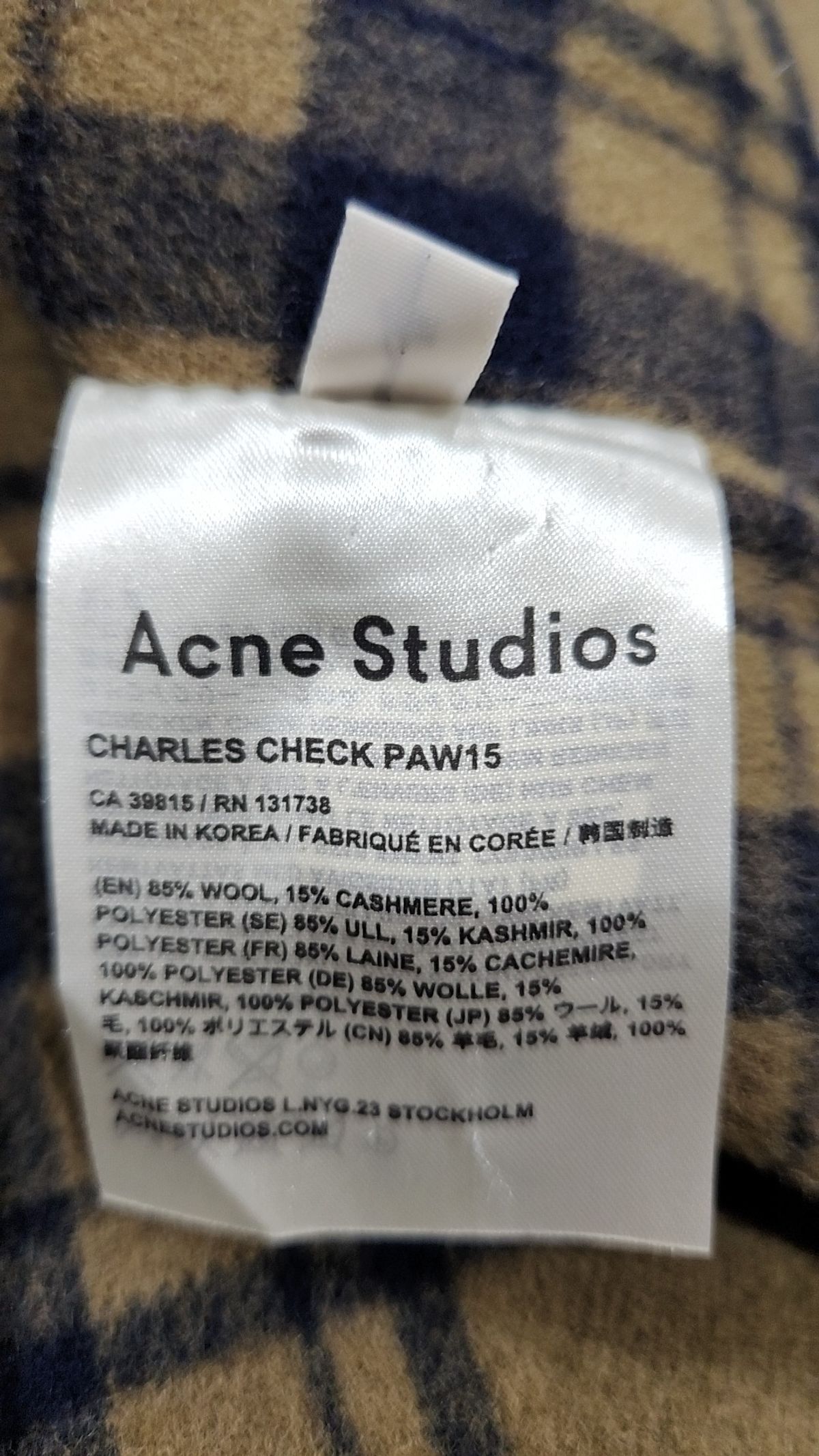 아크네 스튜디오(ACNE STUDIOS) 슈트/블레이저 재킷 48