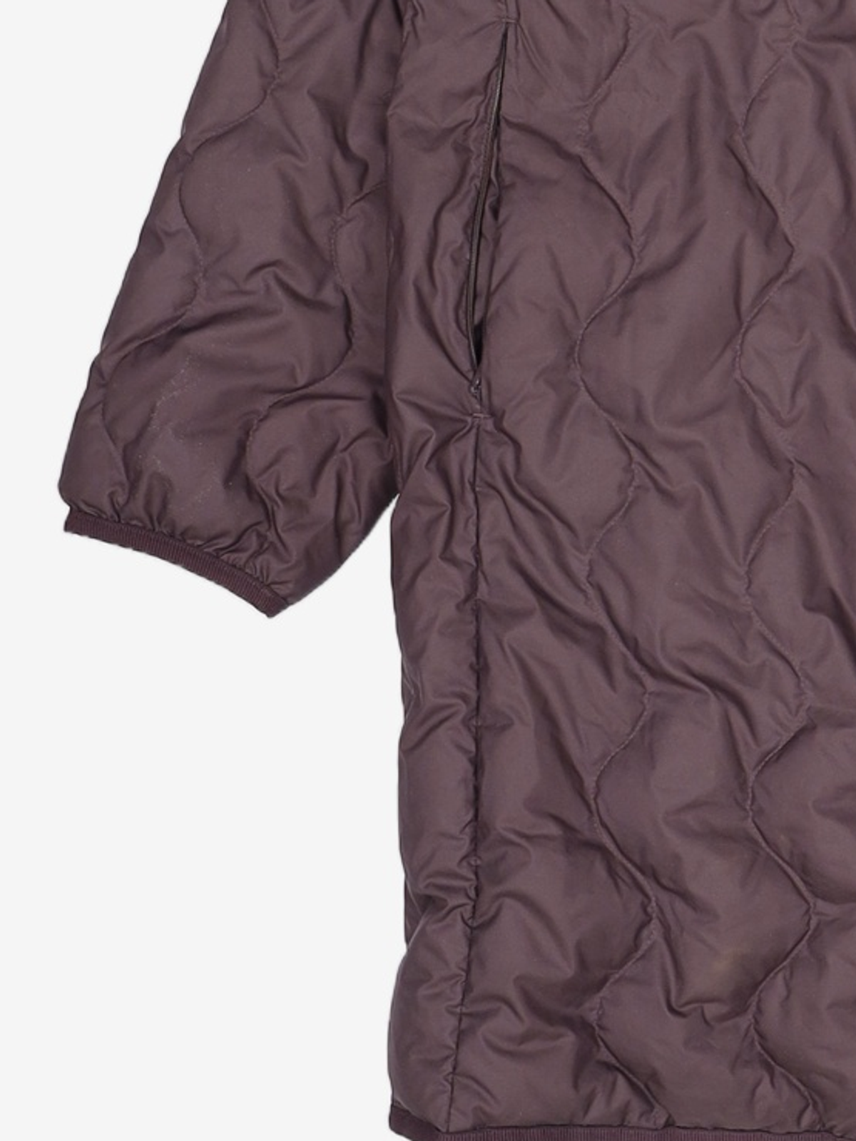 코오롱스포츠(KOLON SPORT) 여성 라운드넥 경량 중기장 다운_TVJDW21522DWI 100