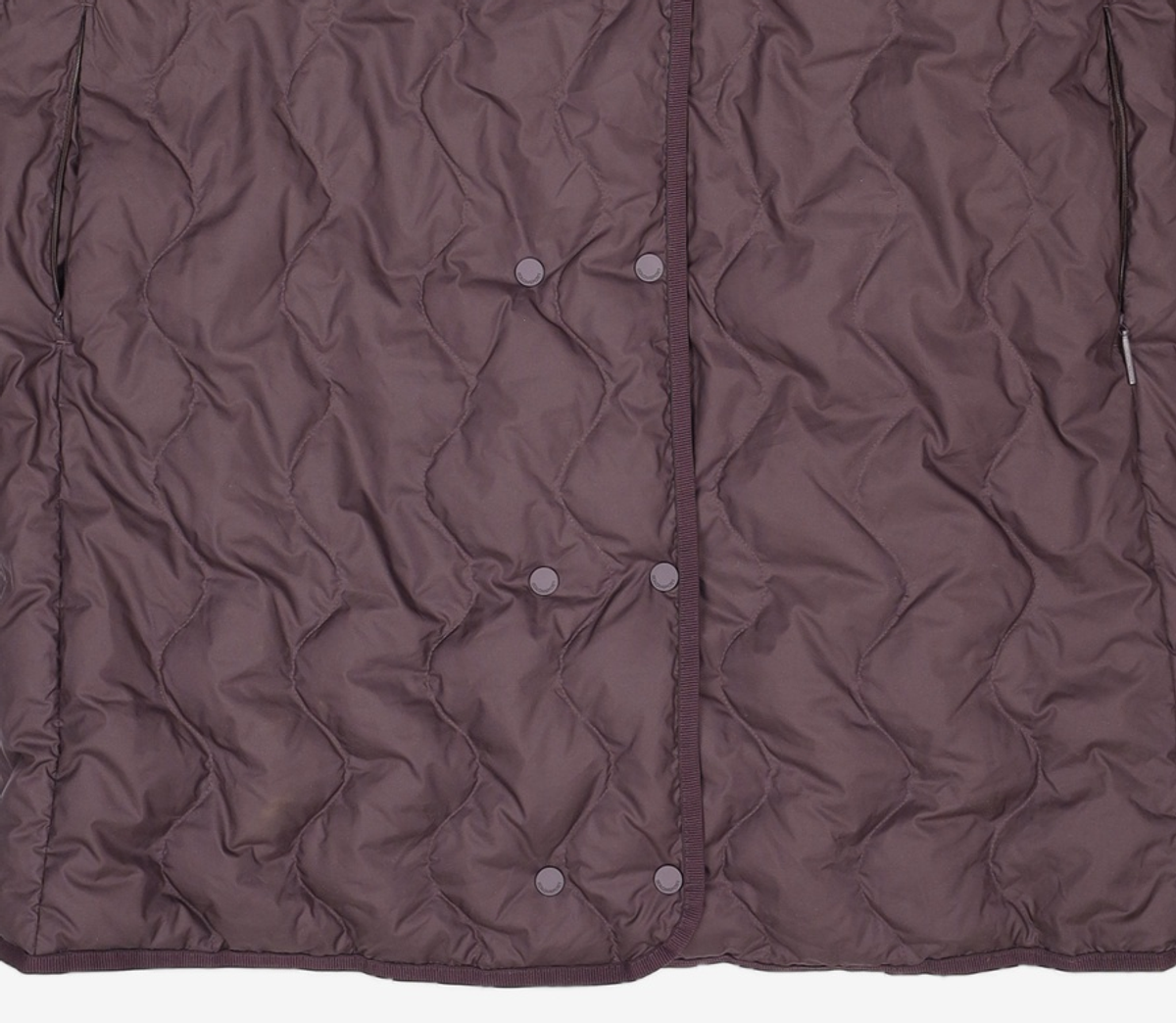 코오롱스포츠(KOLON SPORT) 여성 라운드넥 경량 중기장 다운_TVJDW21522DWI 100