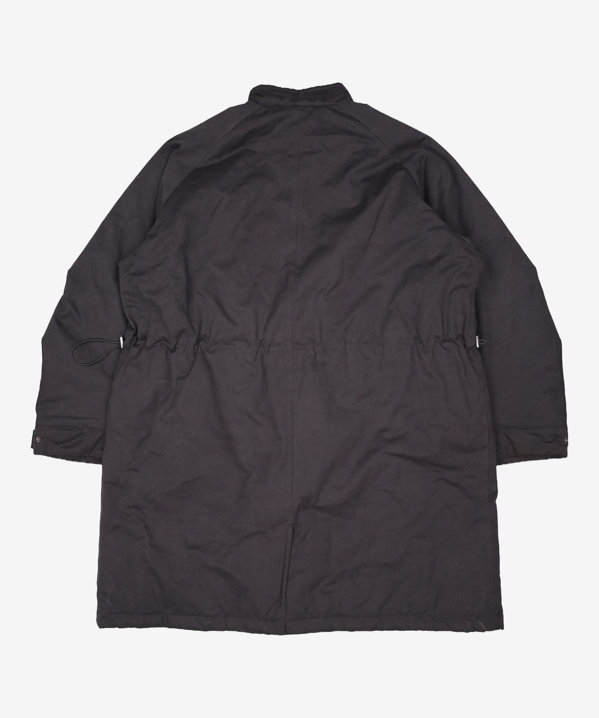 토피(TOFFEE) 오버핏 클래식 롱 파카 (BLACK) M