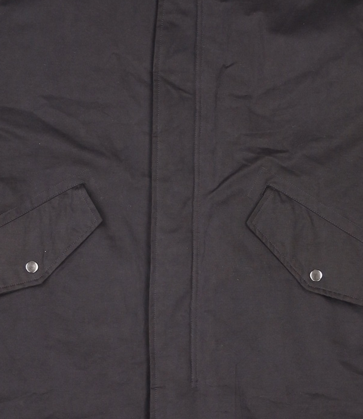토피(TOFFEE) 오버핏 클래식 롱 파카 (BLACK) M