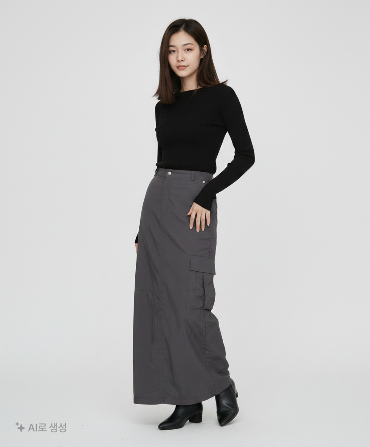노컨텐츠(NOCONTENT) 롱스커트 M