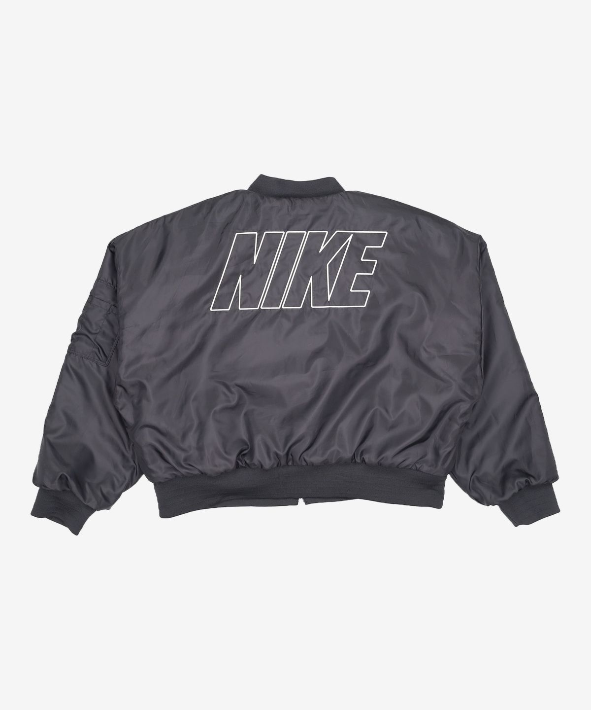 나이키(NIKE) 스포츠웨어 리버서블 인조 퍼 봄버 재킷 W - 블랙:코코넛 밀크 / FB8693-010 M