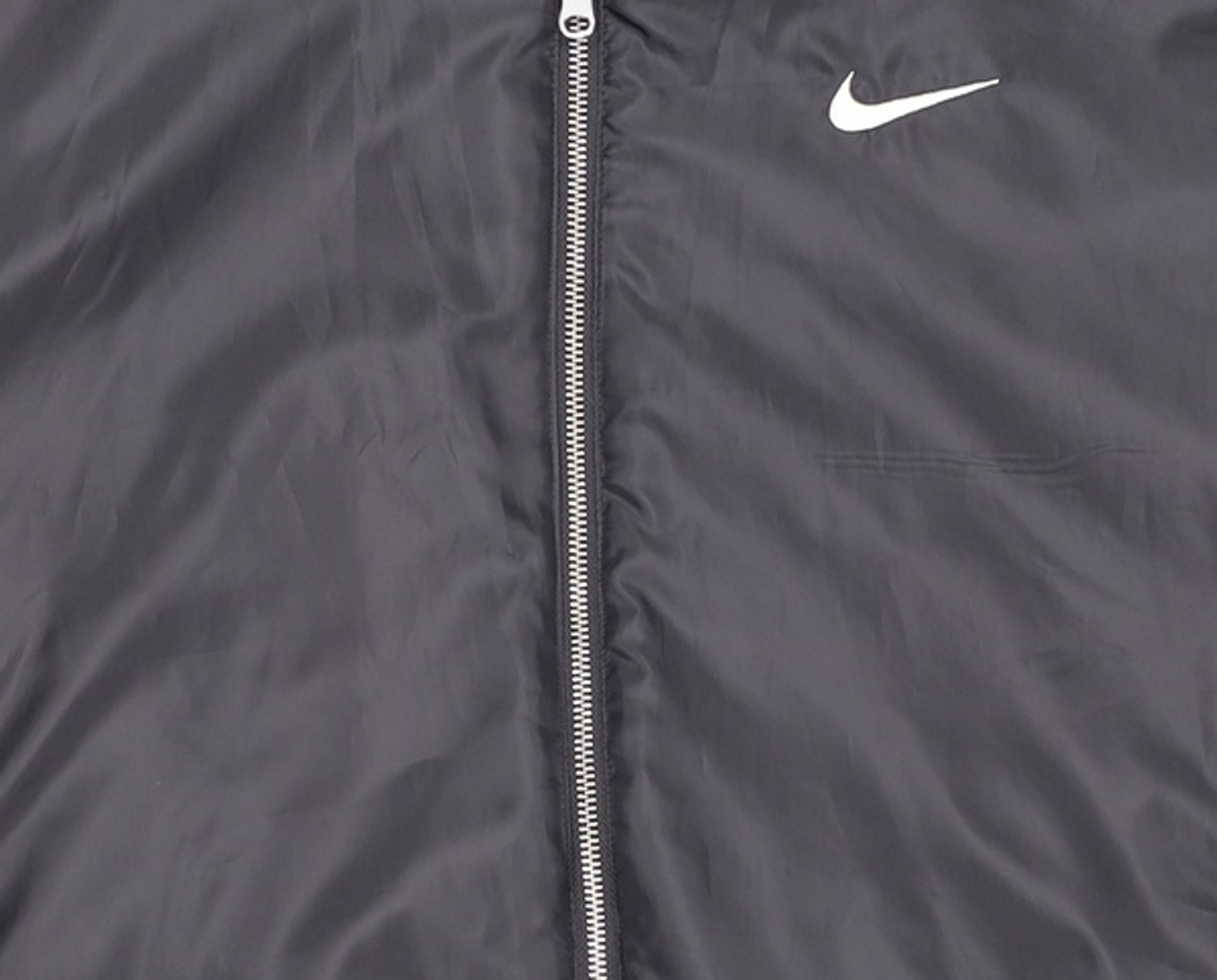 나이키(NIKE) 스포츠웨어 리버서블 인조 퍼 봄버 재킷 W - 블랙:코코넛 밀크 / FB8693-010 M