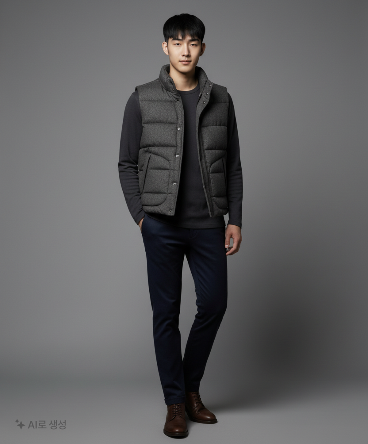 스파오(SPAO) 패딩 베스트 M