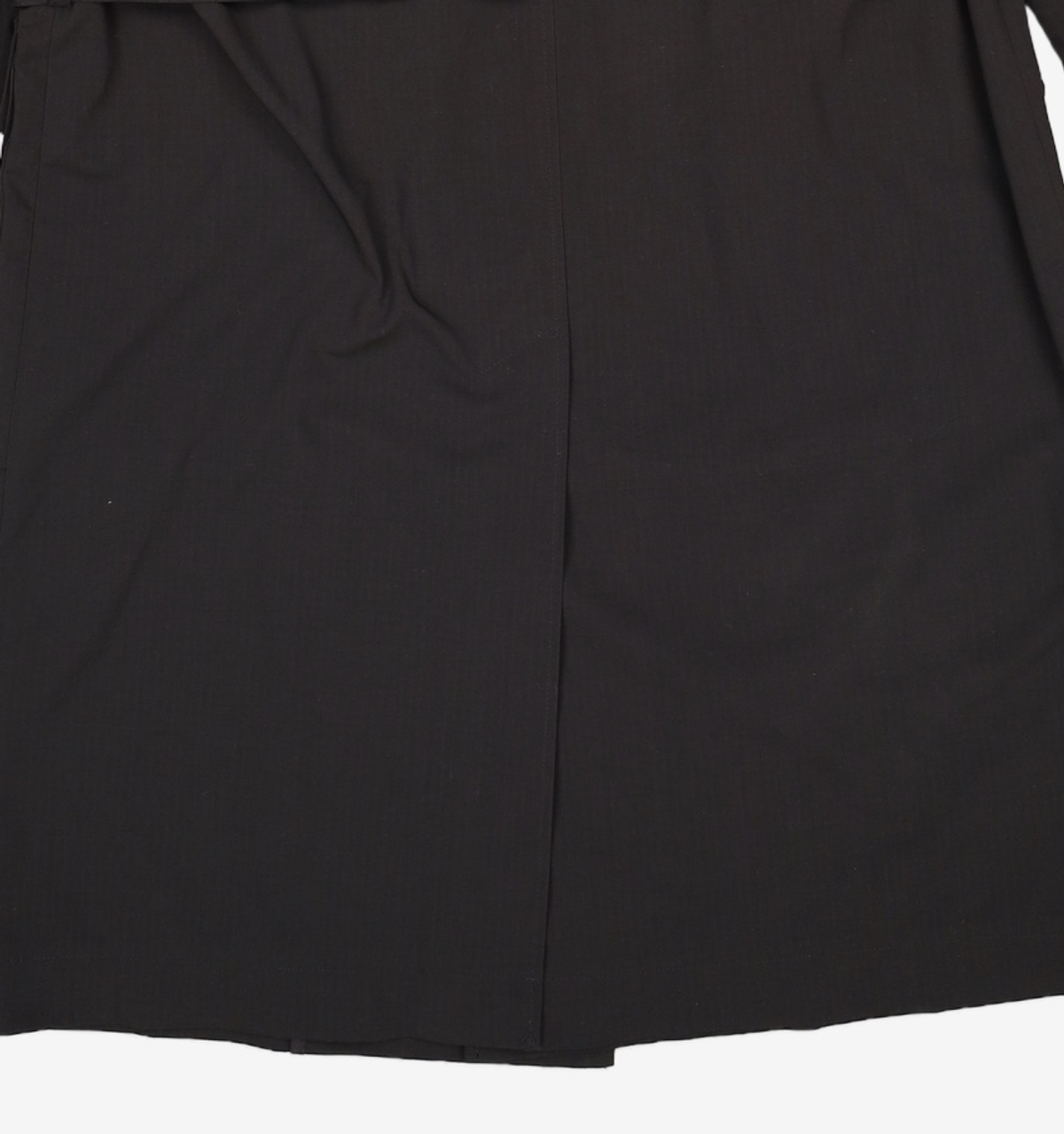 메종미네드(MAISON MINED) BLACK OVER TRENCH COAT M