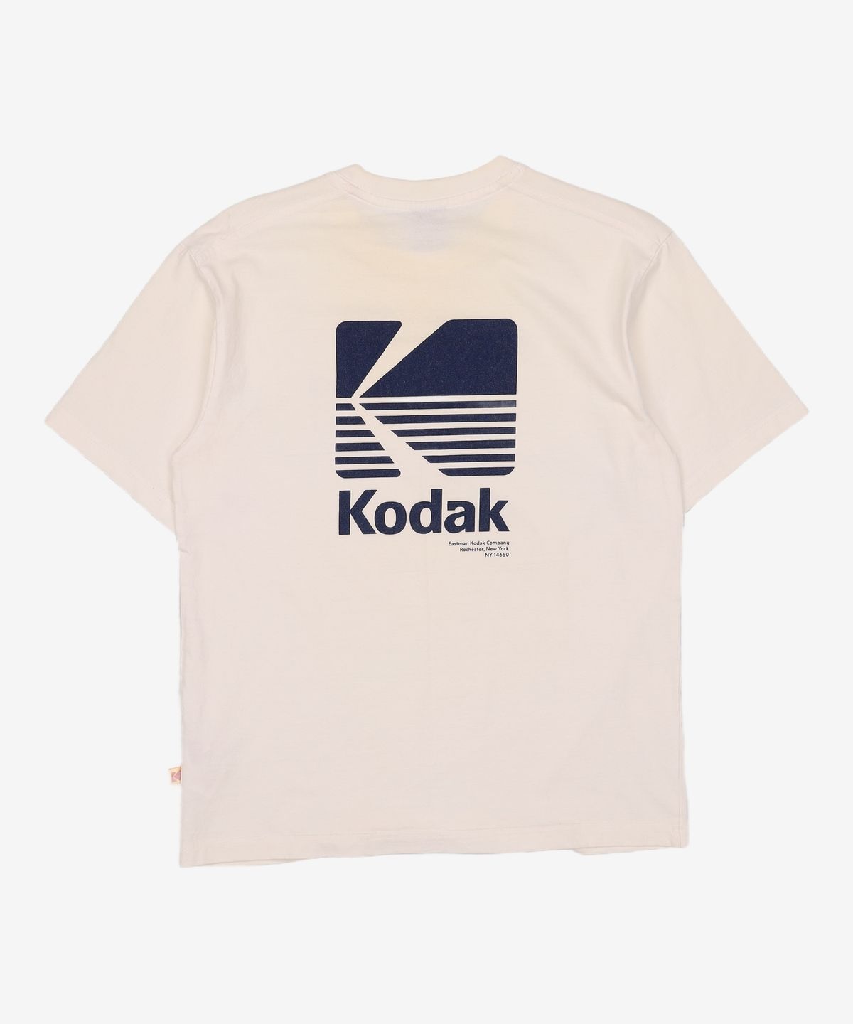 코닥(KODAK) 에센셜 빅로고 워싱 반팔티셔츠 YELLOW S