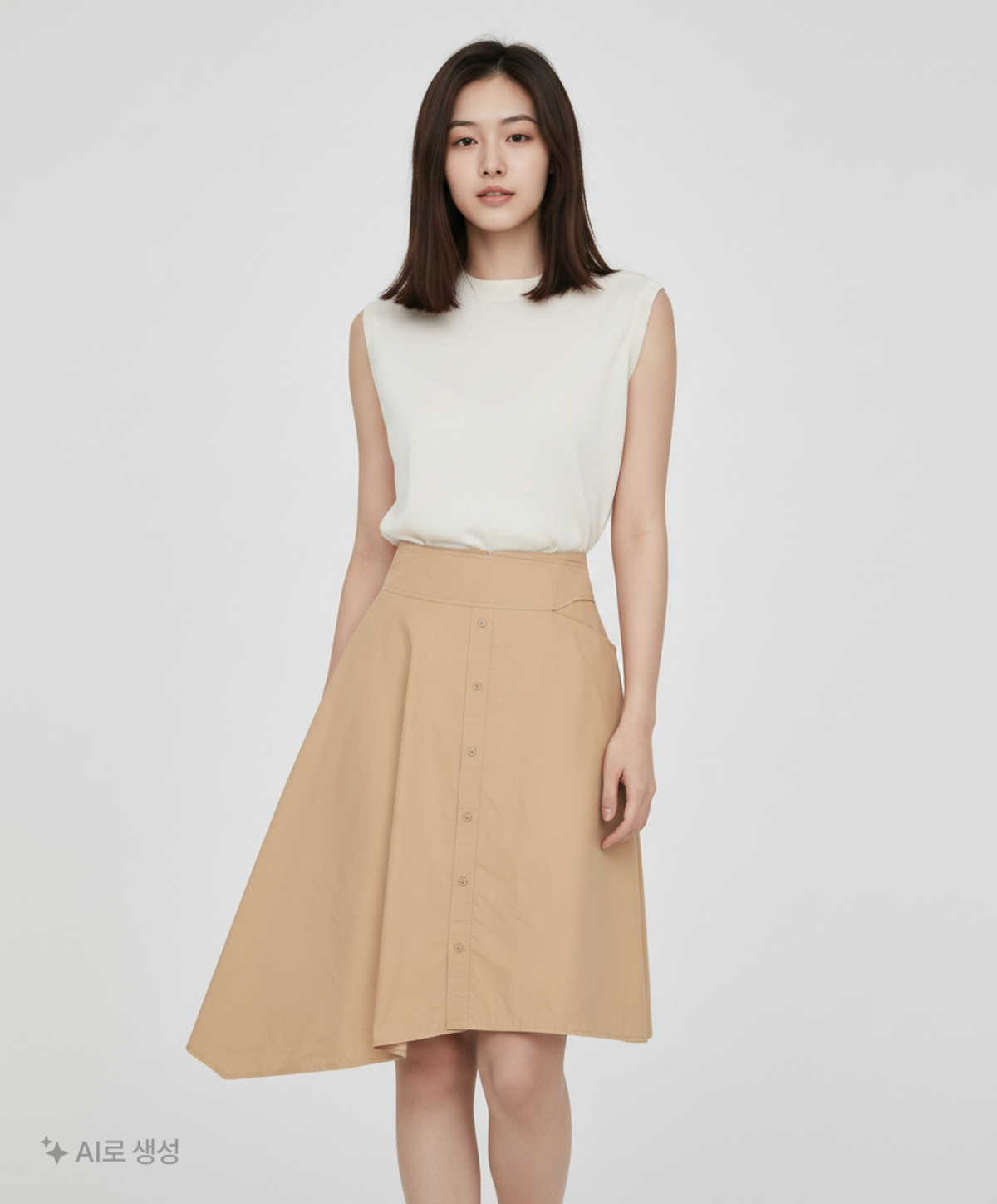 듀엘(DEWL) 롱스커트 55