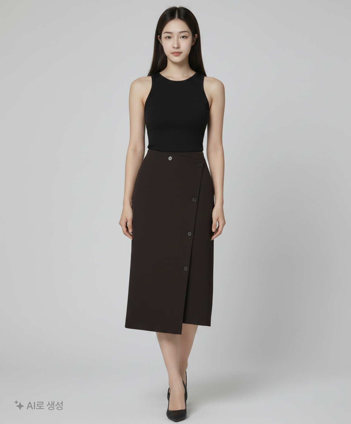 렉토(RECTO) 롱스커트 58
