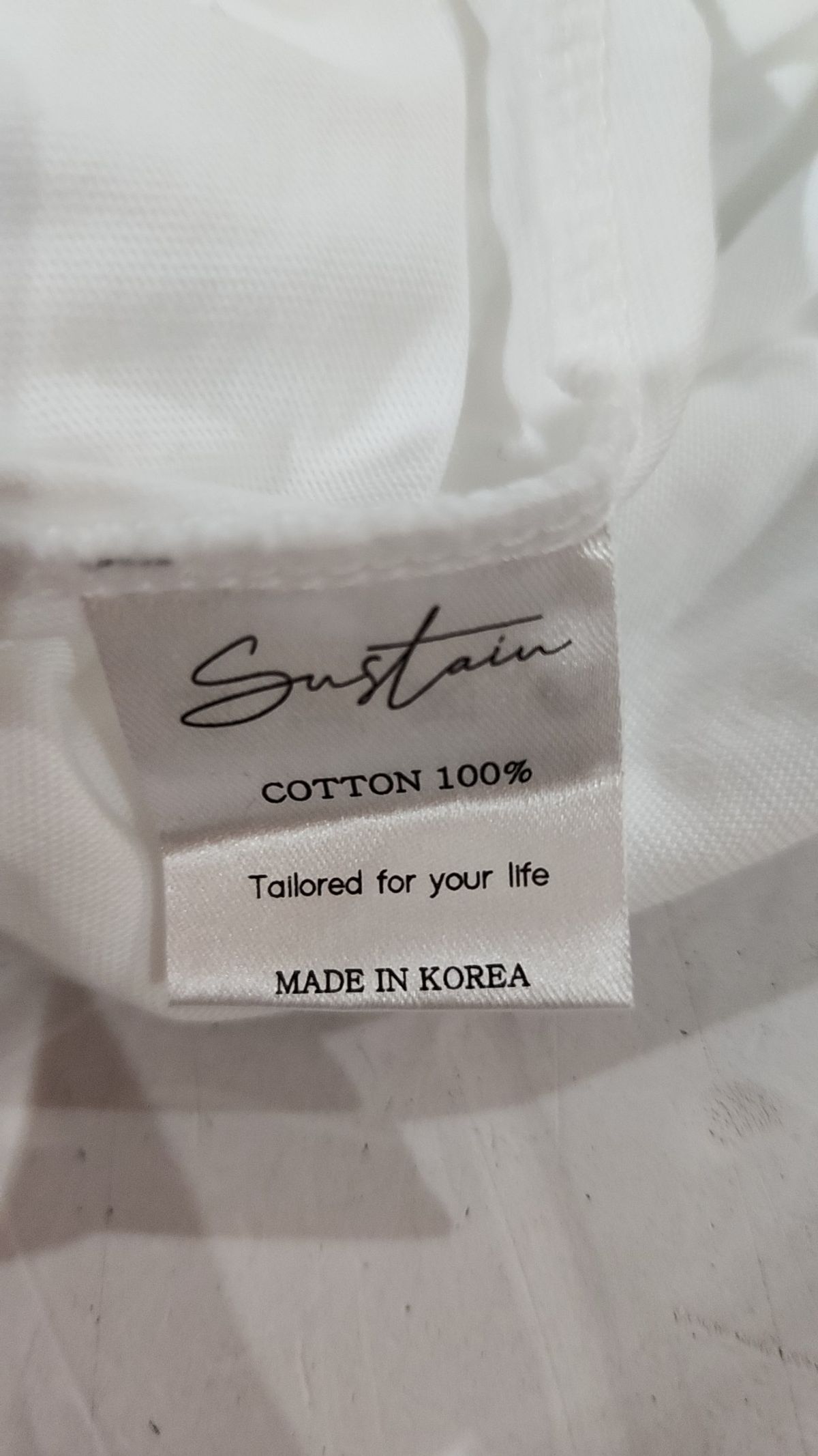 서스테인(SUSTAIN) 반소매 티셔츠 2XL