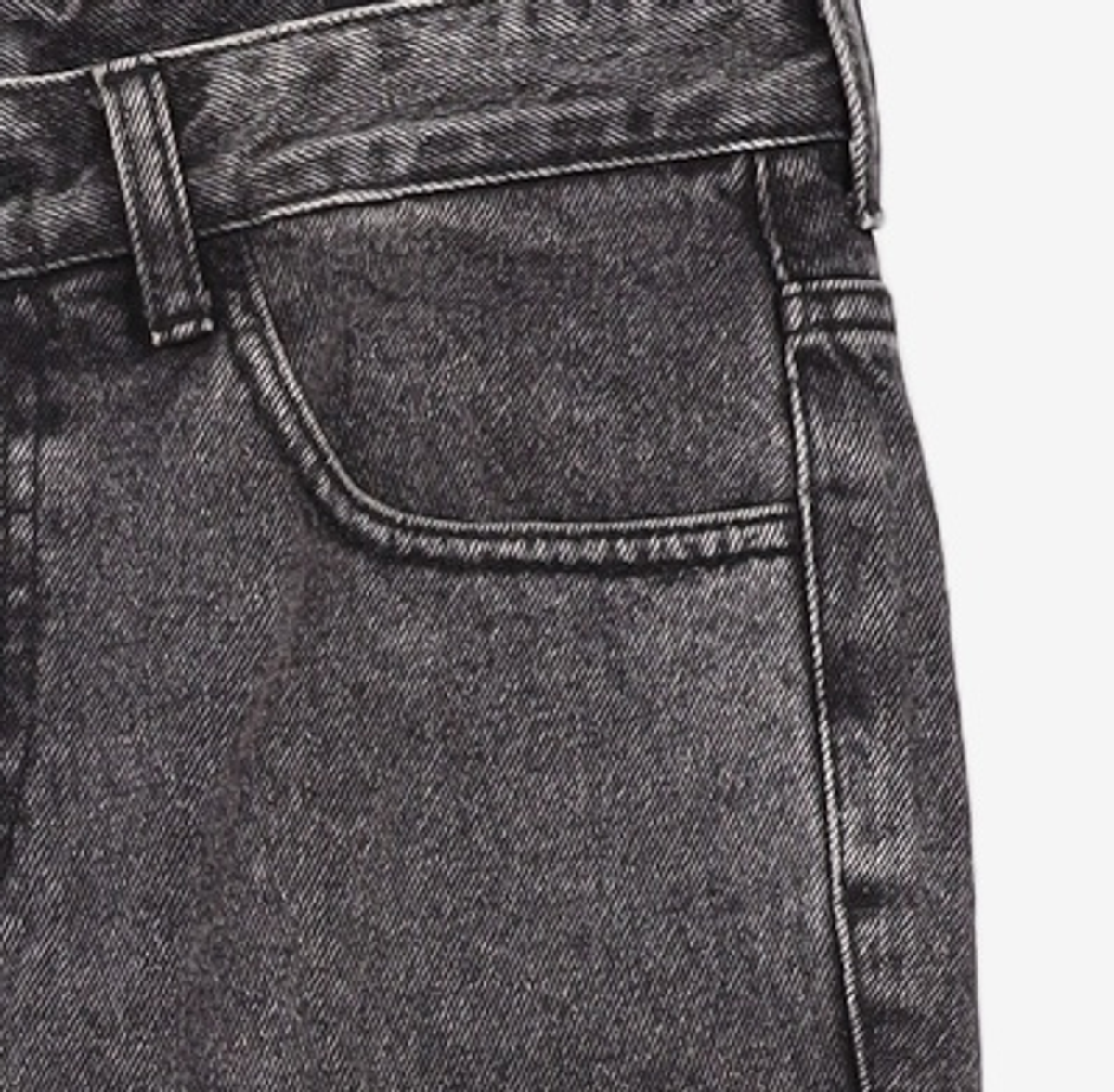 가먼트레이블(GARMENT LABLE) [피스워커x가먼트레이블]Garment Worker Stitch Jeans / Tapered (Black Tan) S