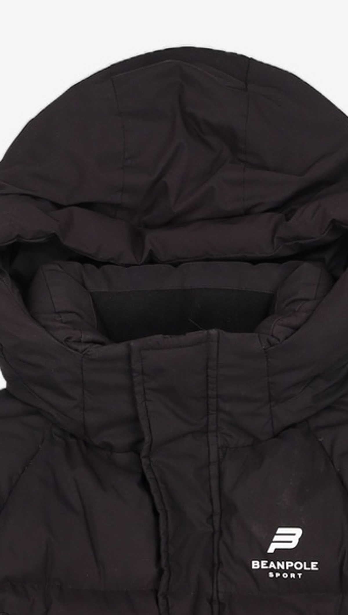 빈폴 스포츠(BEANPOLE SPORT) [빈폴 스포츠] 블랙 여성 B.Bench 105 덕다운 벤치다운 롱패딩 (BO8738E015) 90