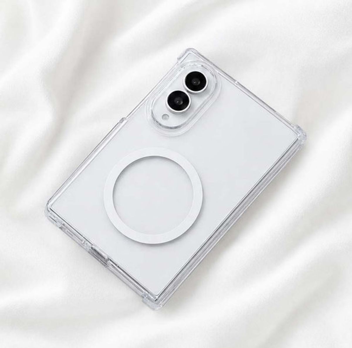 이레케이스앤굿즈(IRECASEGOODS) 변색방지 보장 갤럭시 폴드8 폴드8 울트라 폴드7 폴드6 클리어 맥세이프 투명하드 케이스