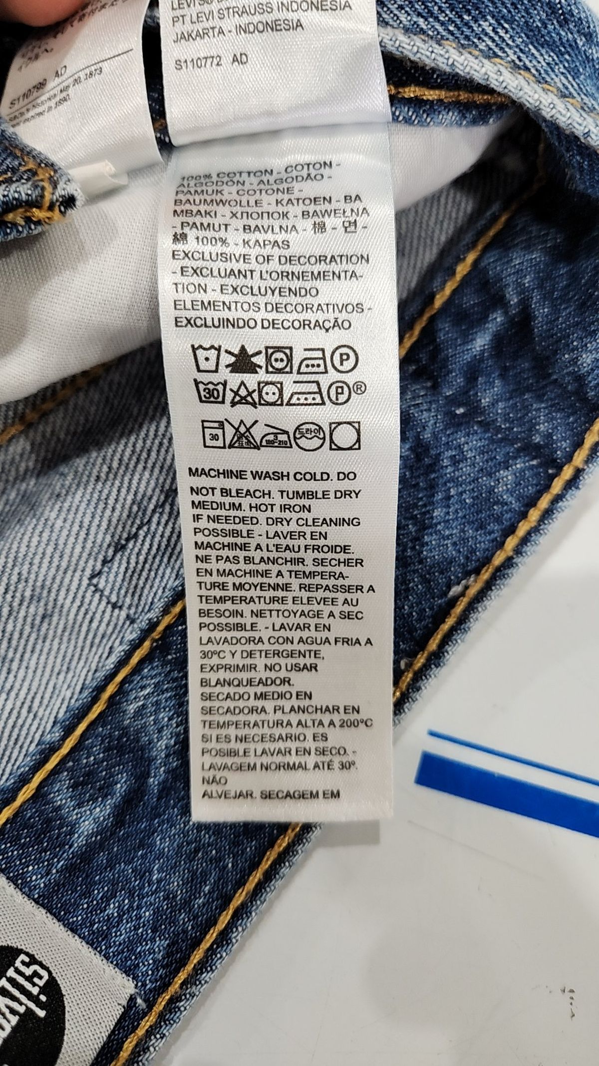 리바이스(LEVI'S) Silver Tab 94 배기 카펜터 진 _A3518-0008 26