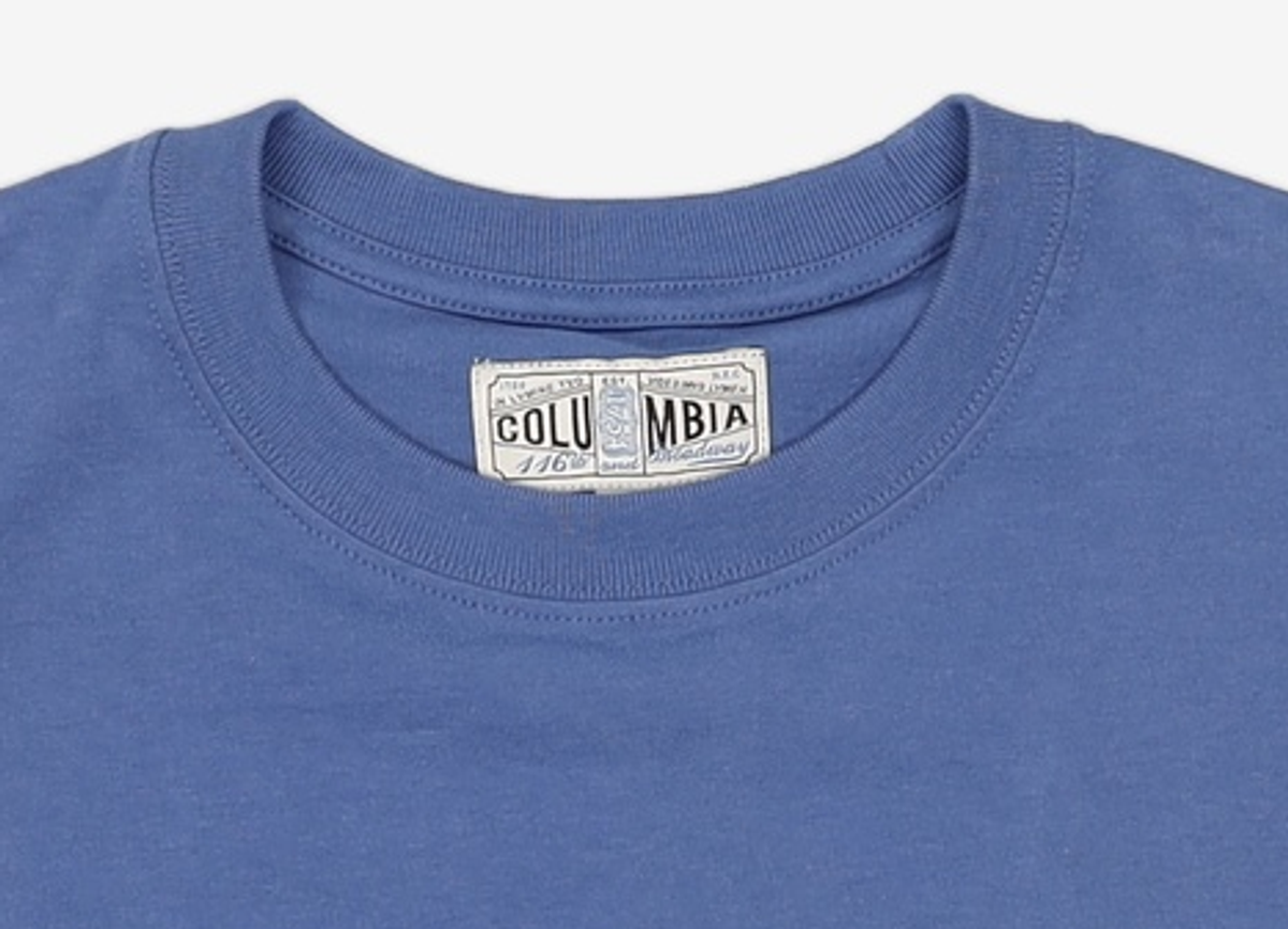 컬럼비아 유니버시티(COLUMBIA UNIVERSITY) CU 1754 ARCH LOGO WOMEN CROP S/S T-SHIRTS 프렌치블루 S