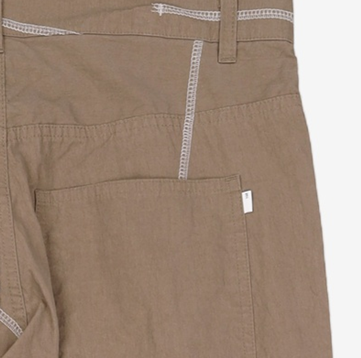 노매뉴얼(NOMANUAL) S.L PANTS - WARM GRAY 100