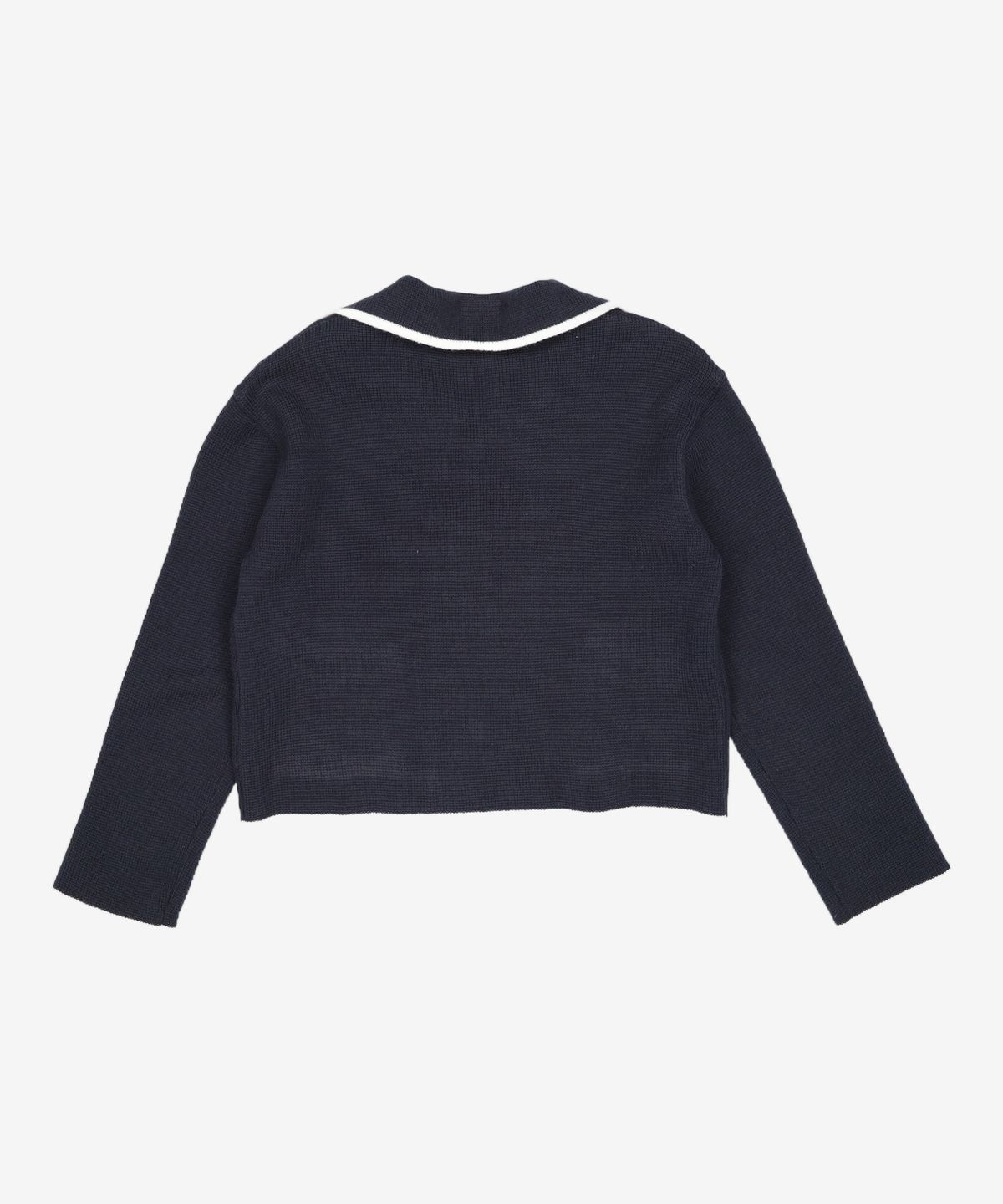 미쏘(MIXXO) 카라배색 아우터형 가디건 MIWCKD344T S