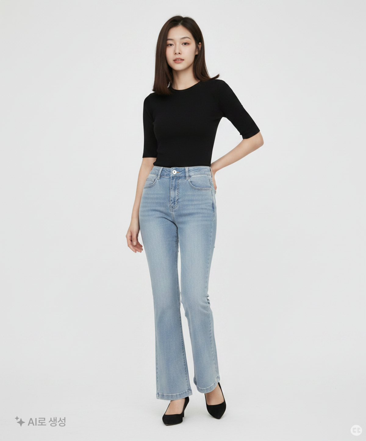 로엠(ROEM) 청/데님 팬츠 67