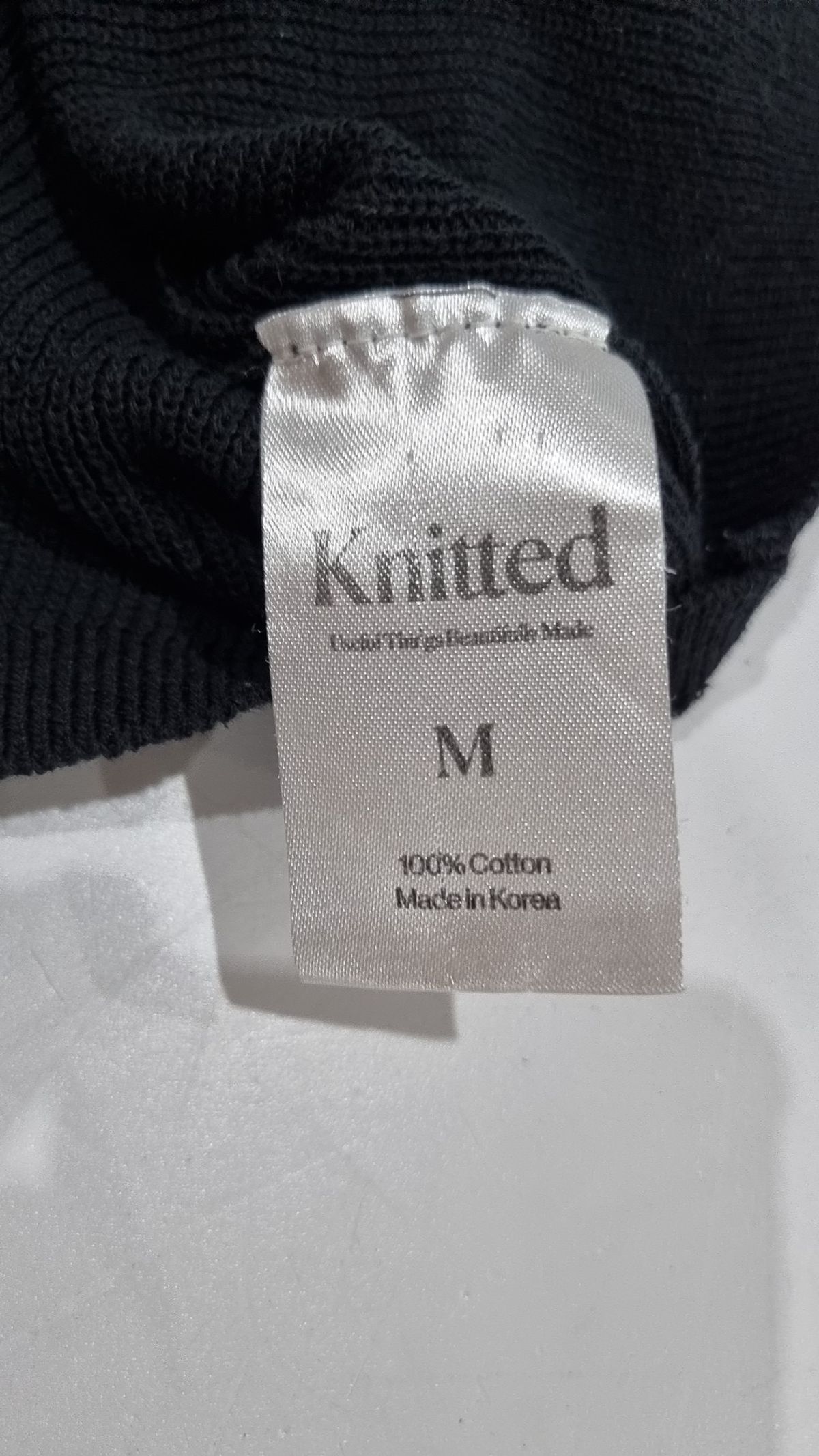 니티드(KNITTED) 피케/카라 티셔츠 M
