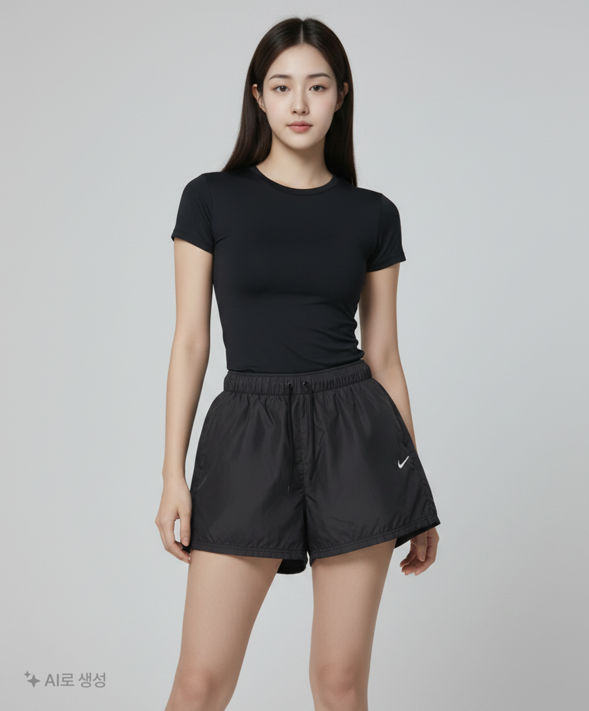 나이키(NIKE) 스포츠웨어 에센셜 리펠 미드라이즈 쇼츠 W - 블랙 / DM6761-010 S