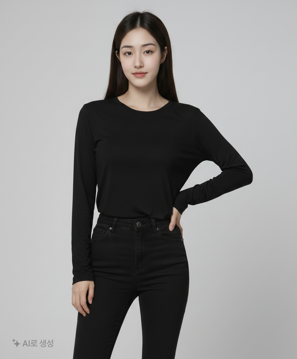 셀렙샵(CELEBSHOP) 긴소매 티셔츠 100