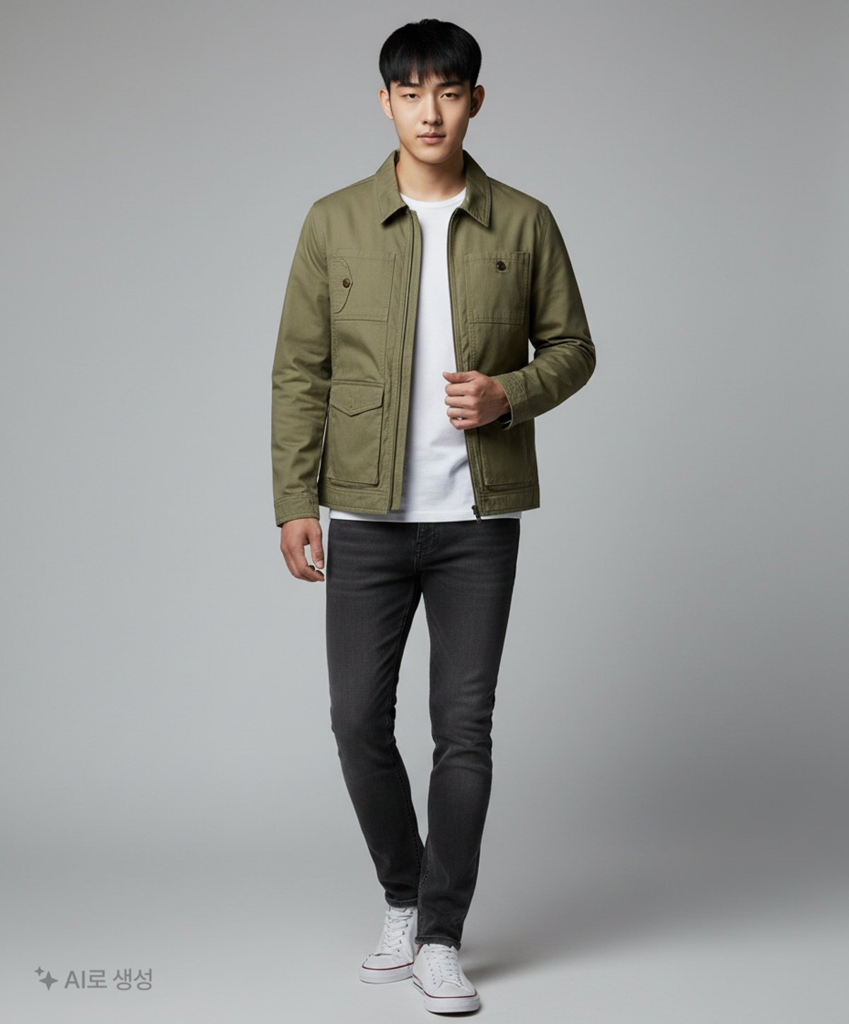 마시모두띠(Massimo dutti) 사파리/헌팅 재킷 M