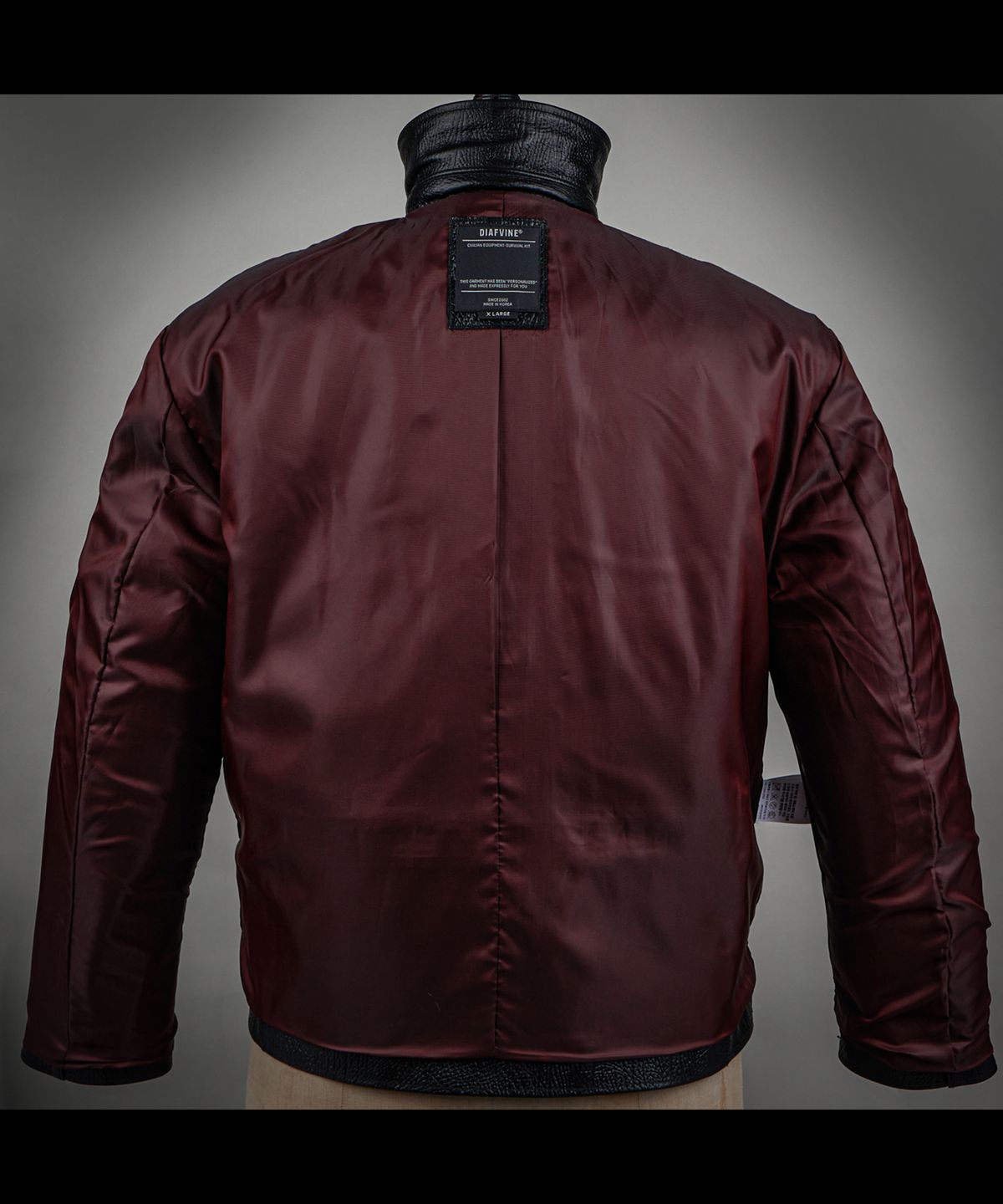 디아프바인(DIAFVINE) DV.LOT 717 Elephant Effect Calfskin - Sports Jacket