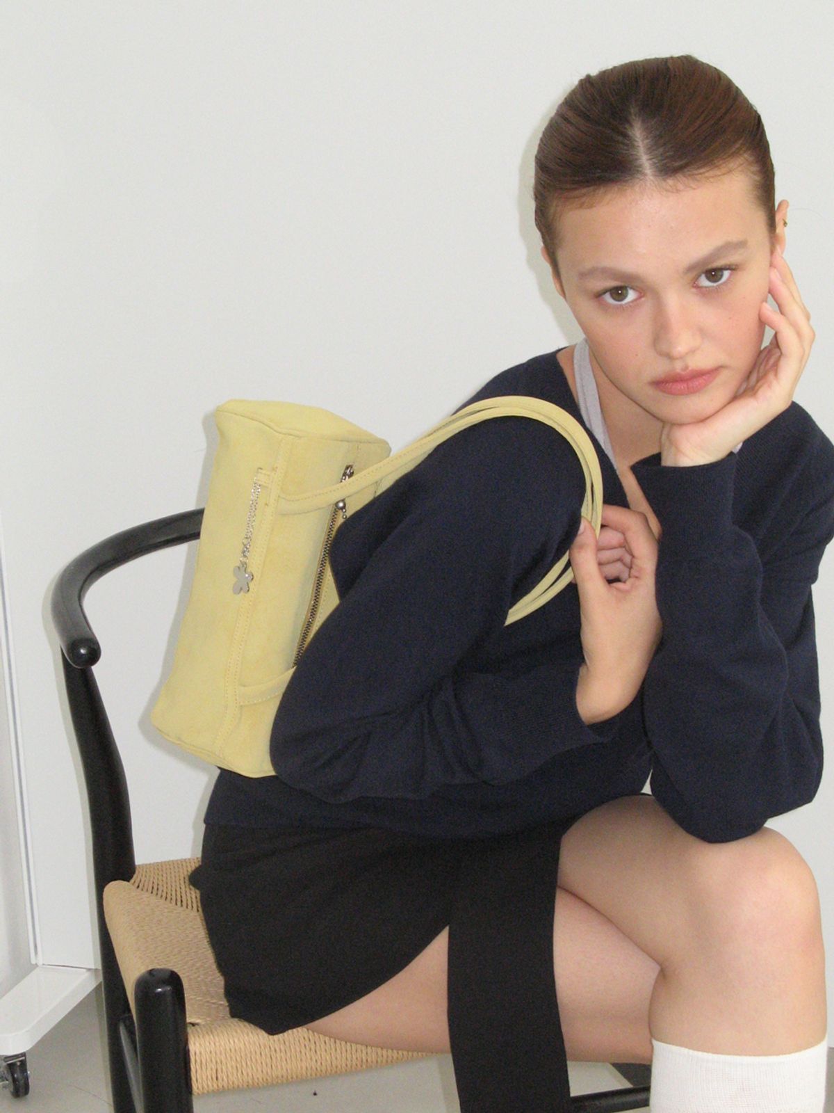 몰마농(MOLMANON) POSY BAG - YELLOW