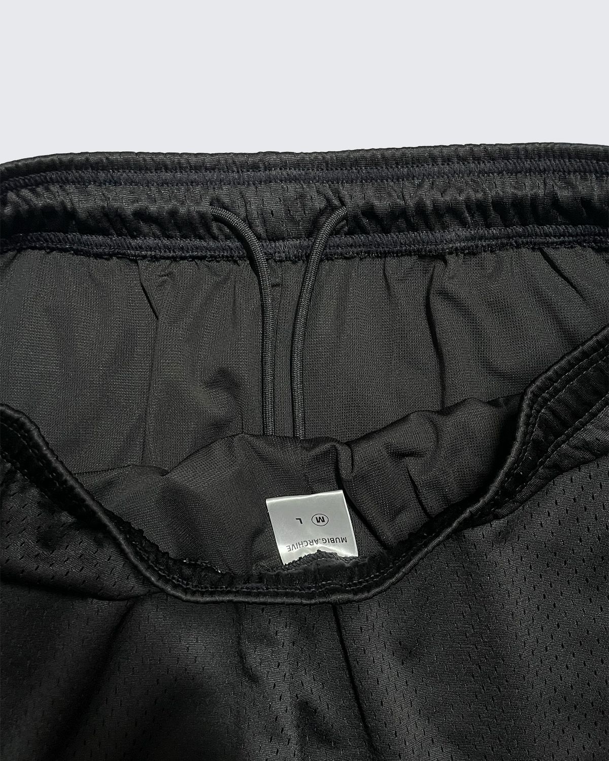 무비그아카이브(MUBIG.ARCHIVE) MA Mesh Shorts (Black)