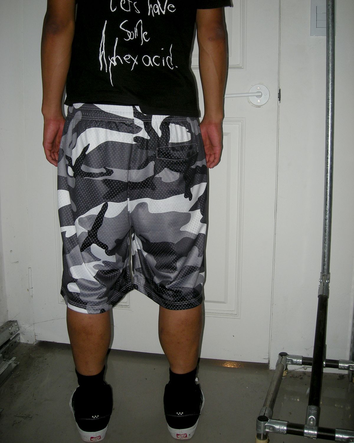 무비그아카이브(MUBIG.ARCHIVE) MA Mesh Shorts (Snow Camo)