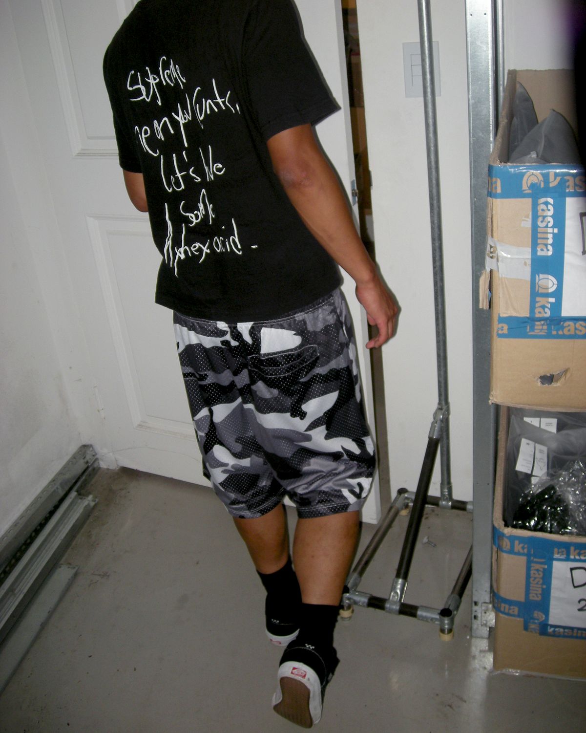 무비그아카이브(MUBIG.ARCHIVE) MA Mesh Shorts (Snow Camo)