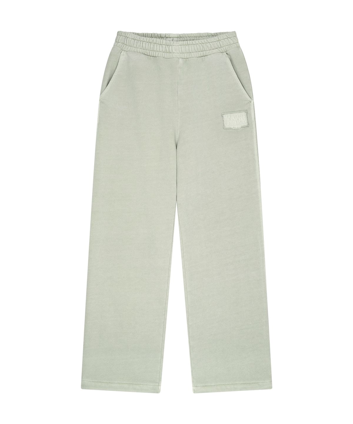 마리떼 키즈(MARITHÉ KIDS) KIDS CLASSIC LOGO APPLIQUE DYEING PANTS light beige