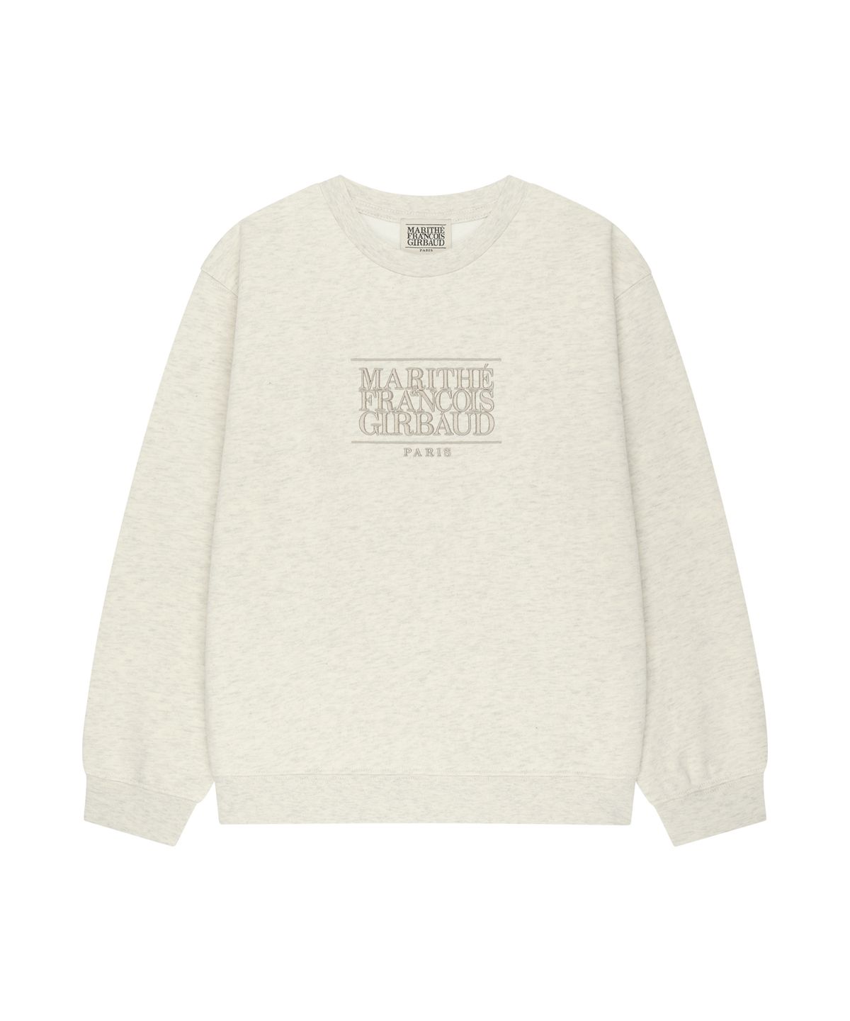 마리떼 키즈(MARITHÉ KIDS) KIDS CLASSIC LOGO SWEATSHIRT oatmeal