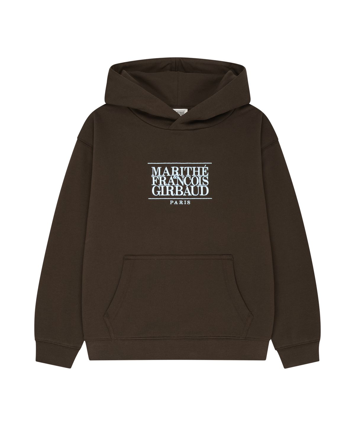 마리떼 키즈(MARITHÉ KIDS) KIDS CLASSIC LOGO HOODIE brown