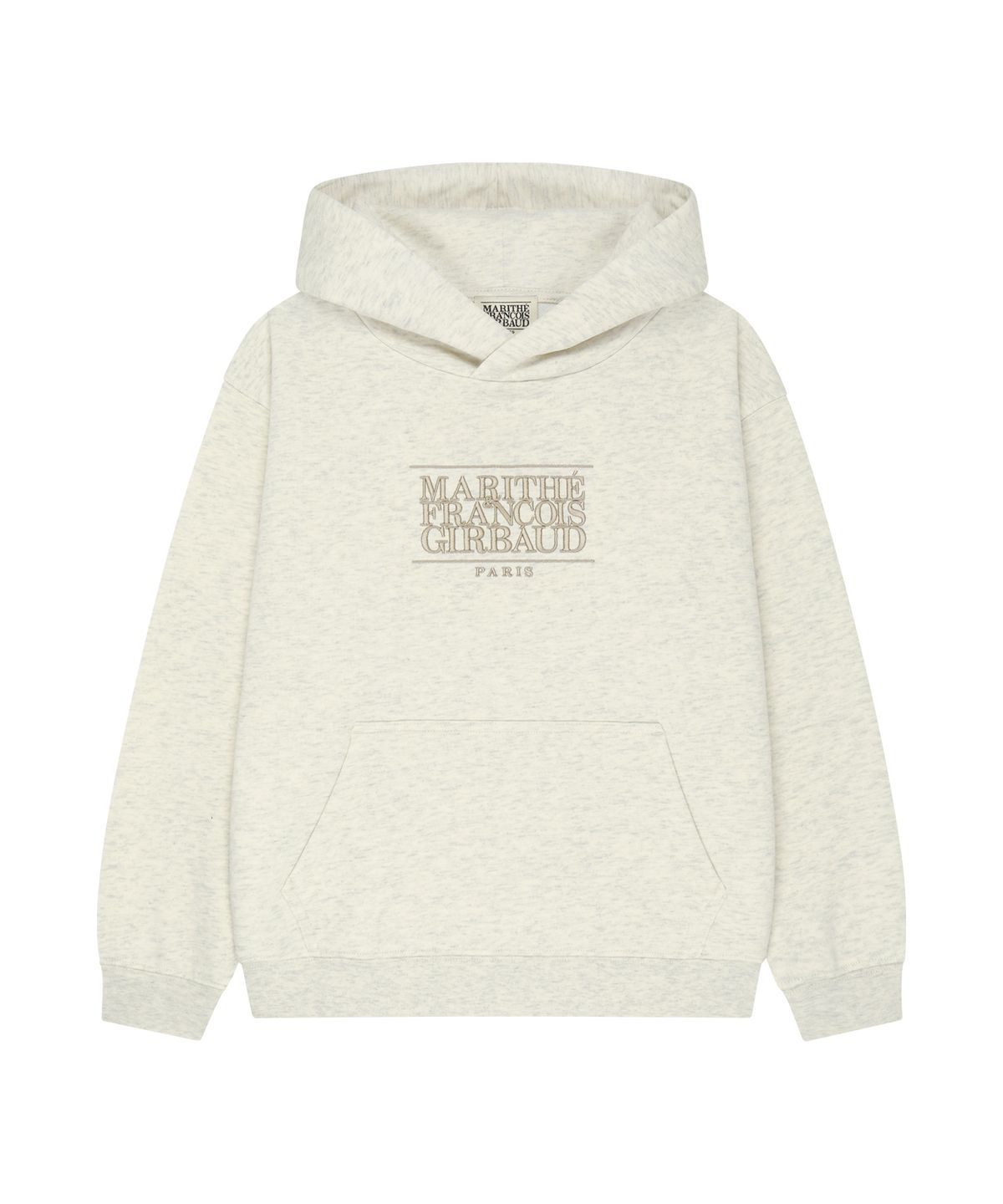 마리떼 키즈(MARITHÉ KIDS) KIDS CLASSIC LOGO HOODIE oatmeal