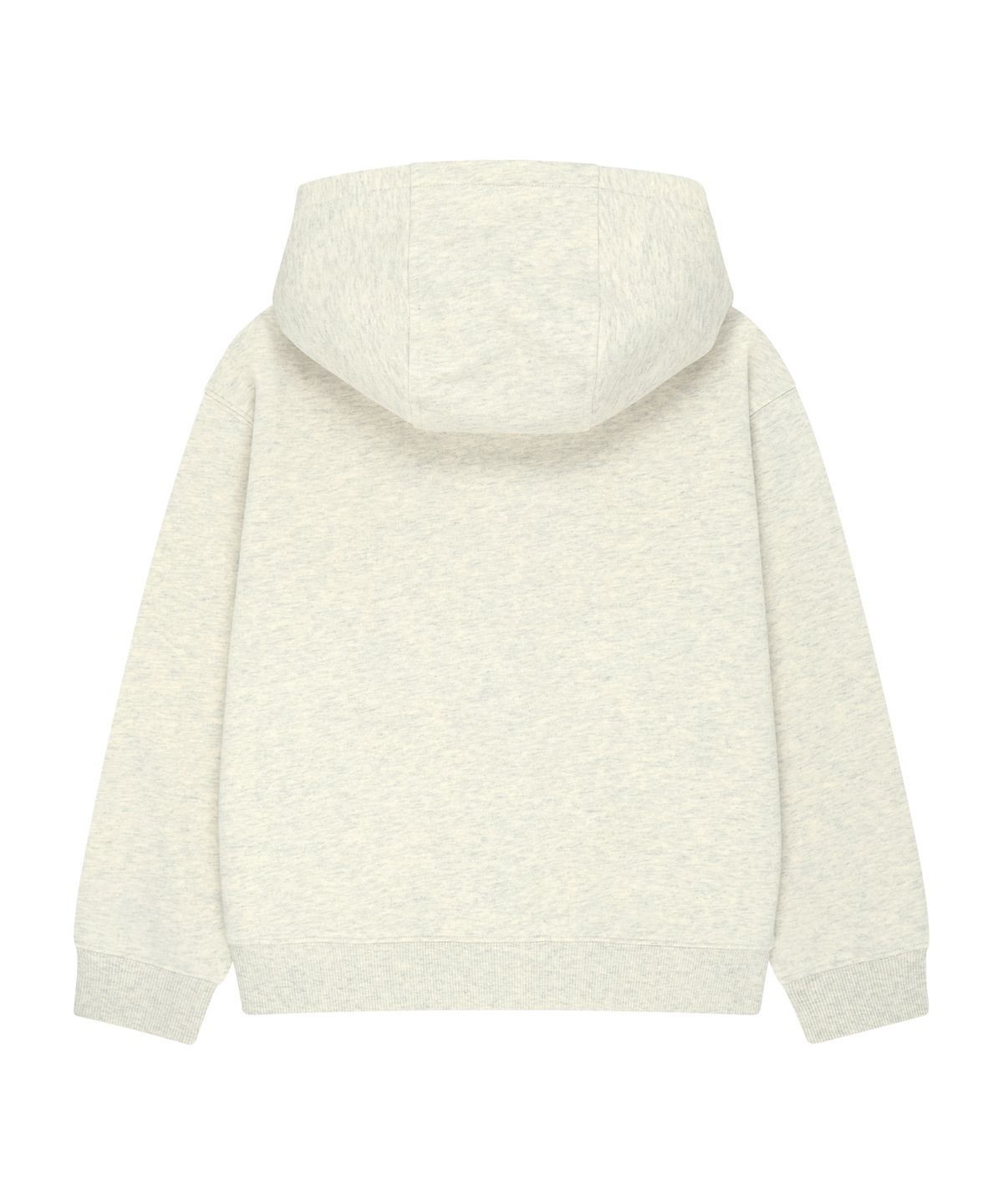 마리떼 키즈(MARITHÉ KIDS) KIDS CLASSIC LOGO EMBROIDERY HOODIE ZIP-UP oatmeal