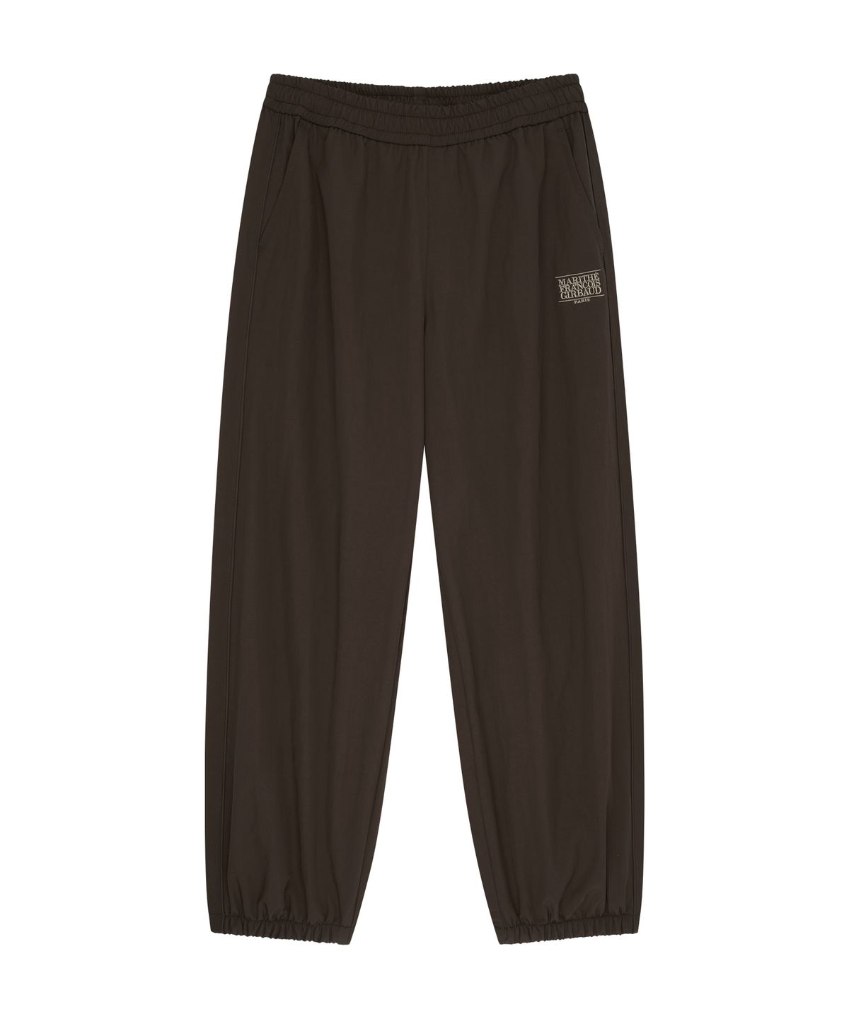 마리떼 키즈(MARITHÉ KIDS) KIDS NYLON JOGGER PANTS brown