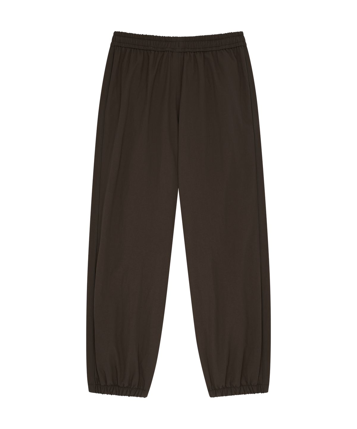 마리떼 키즈(MARITHÉ KIDS) KIDS NYLON JOGGER PANTS brown