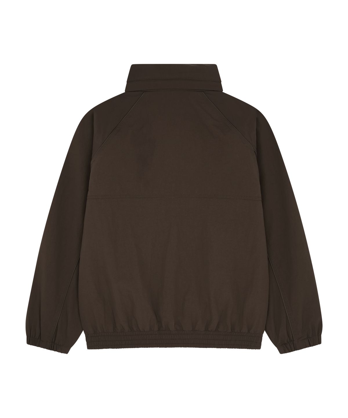 마리떼 키즈(MARITHÉ KIDS) KIDS CLASSIC LOGO HOODED WINDBREAKER brown