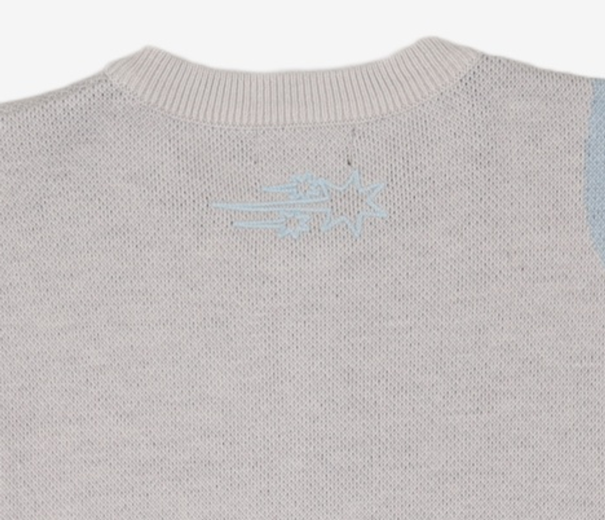 나이스고스트클럽(NICEGHOSTCLUB) ANGELS KNIT CARDIGAN_GREY(NG2FSUK681A) L