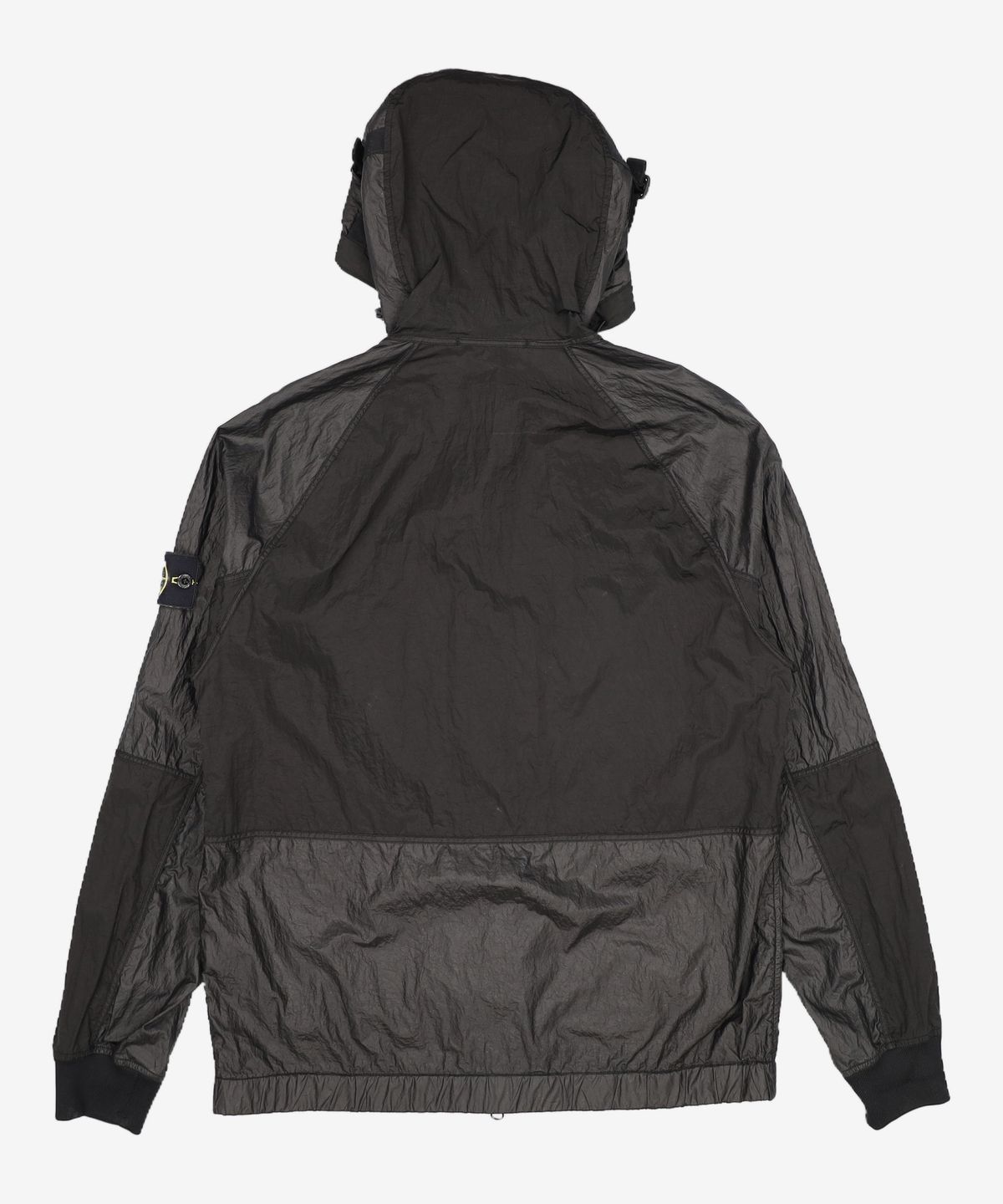 스톤아일랜드(STONE ISLAND) 나일론 후드 재킷 - 블랙 / 801542020V0029 M