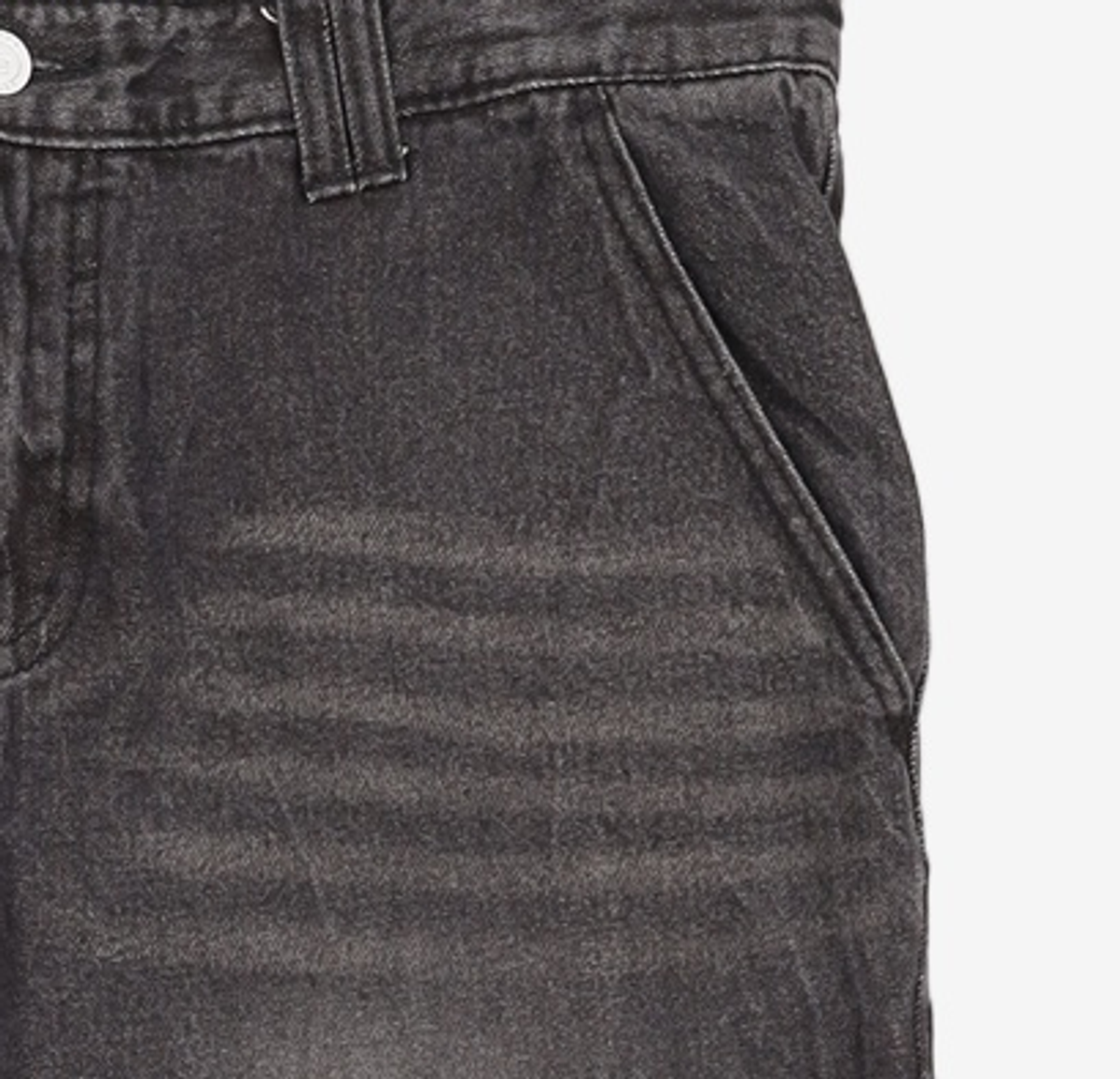 데케트(DECET) Dawn Semi Flared Jeans DCPT044BlackA XL