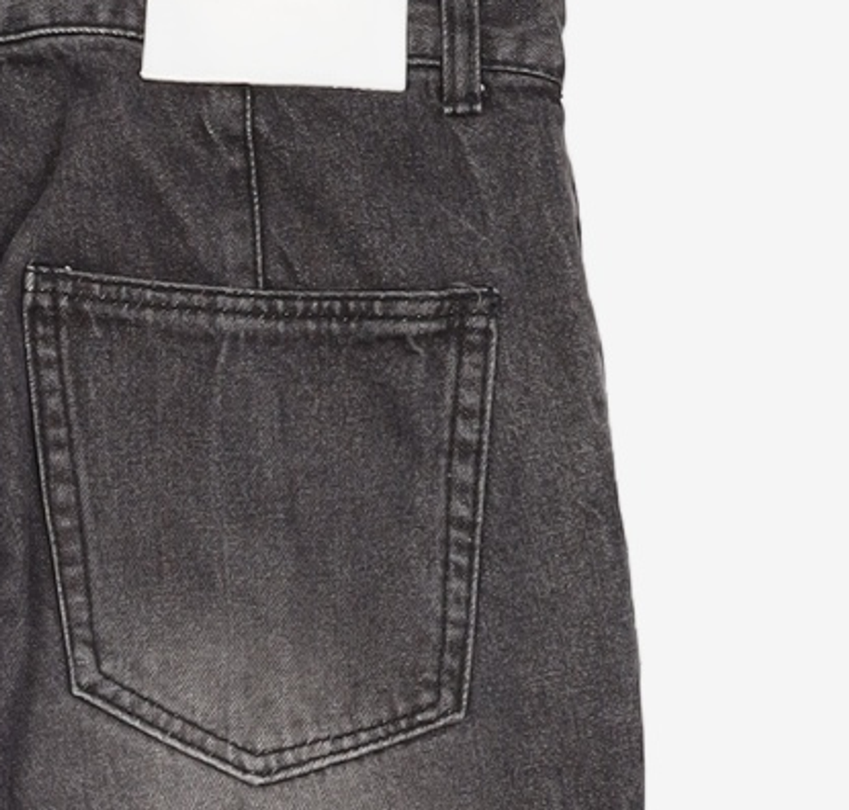 데케트(DECET) Dawn Semi Flared Jeans DCPT044BlackA XL